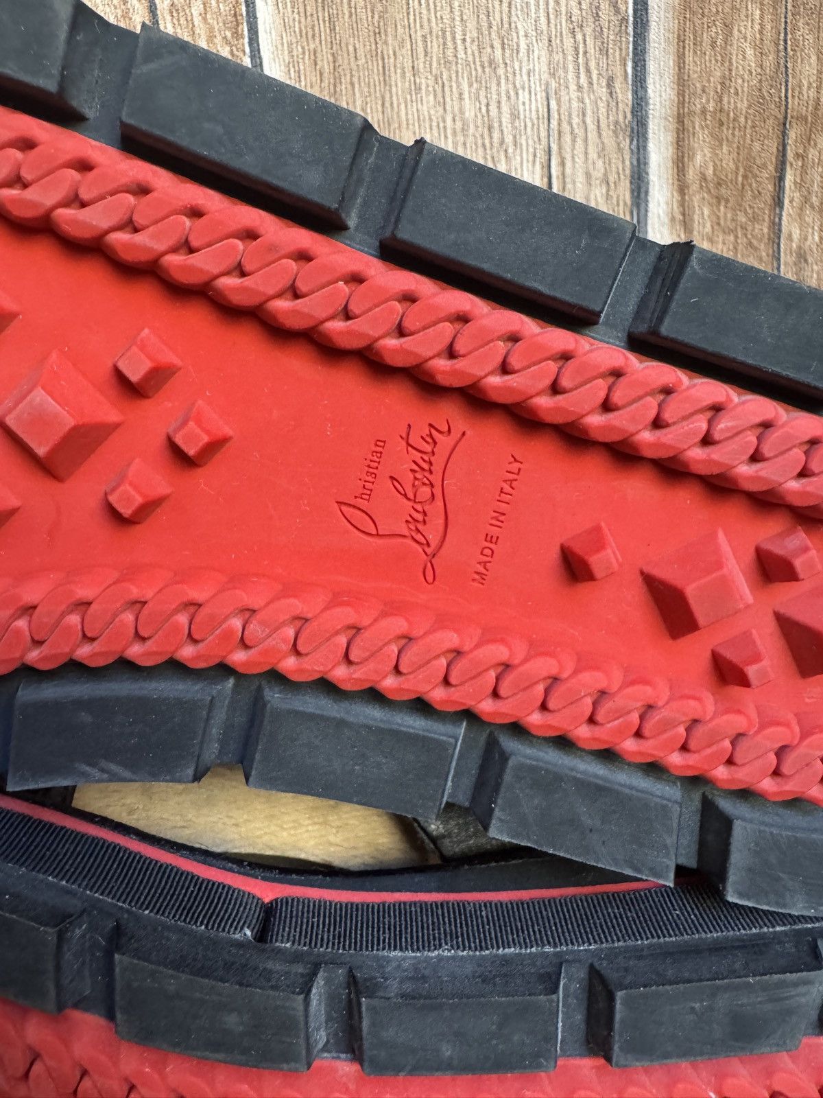 Christian Louboutin Rare Crog studded leather sandals Size US 7.5 / EU 40-41 - 18 Thumbnail