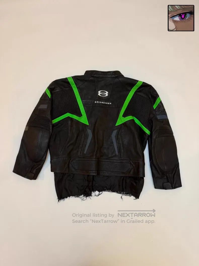 Balenciaga Balenciaga Double-ring leather jacket Size US S / EU 44-46 / 1 - 2 Thumbnail