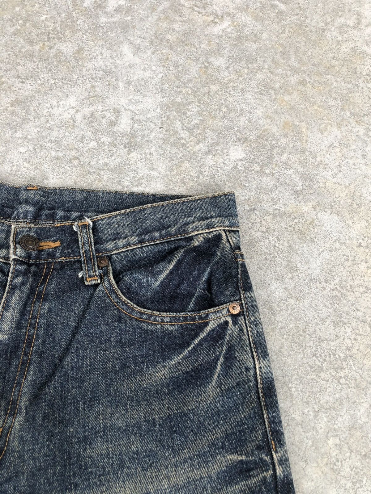 If Six Was Nine Bobson Flared Jeans Mudwash Distressed Jeans Size US 30 / EU 46 - 15 Thumbnail