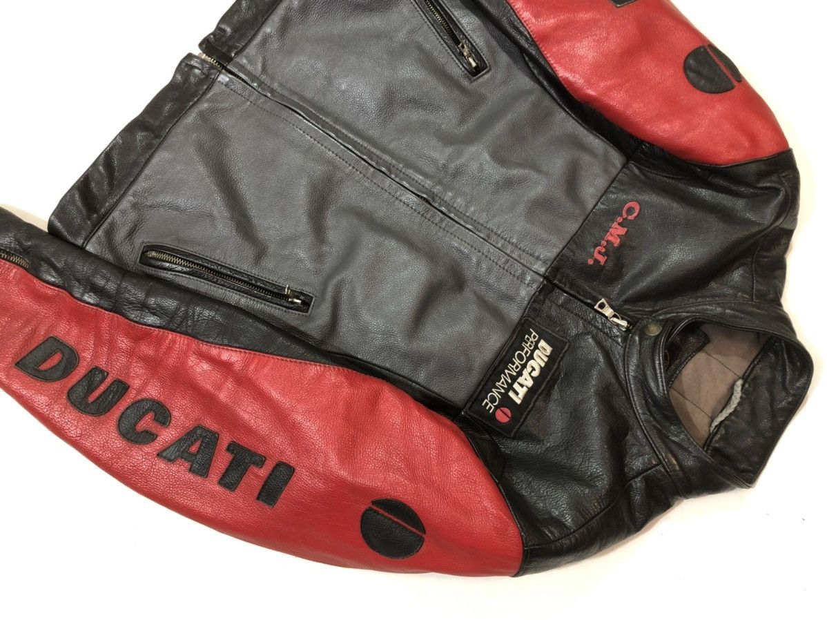 Dainese × Ducati Ducati Dainese Motorcycle Moto leather jacket Racing Vintage Size US XL / EU 56 / 4 - 13 Thumbnail