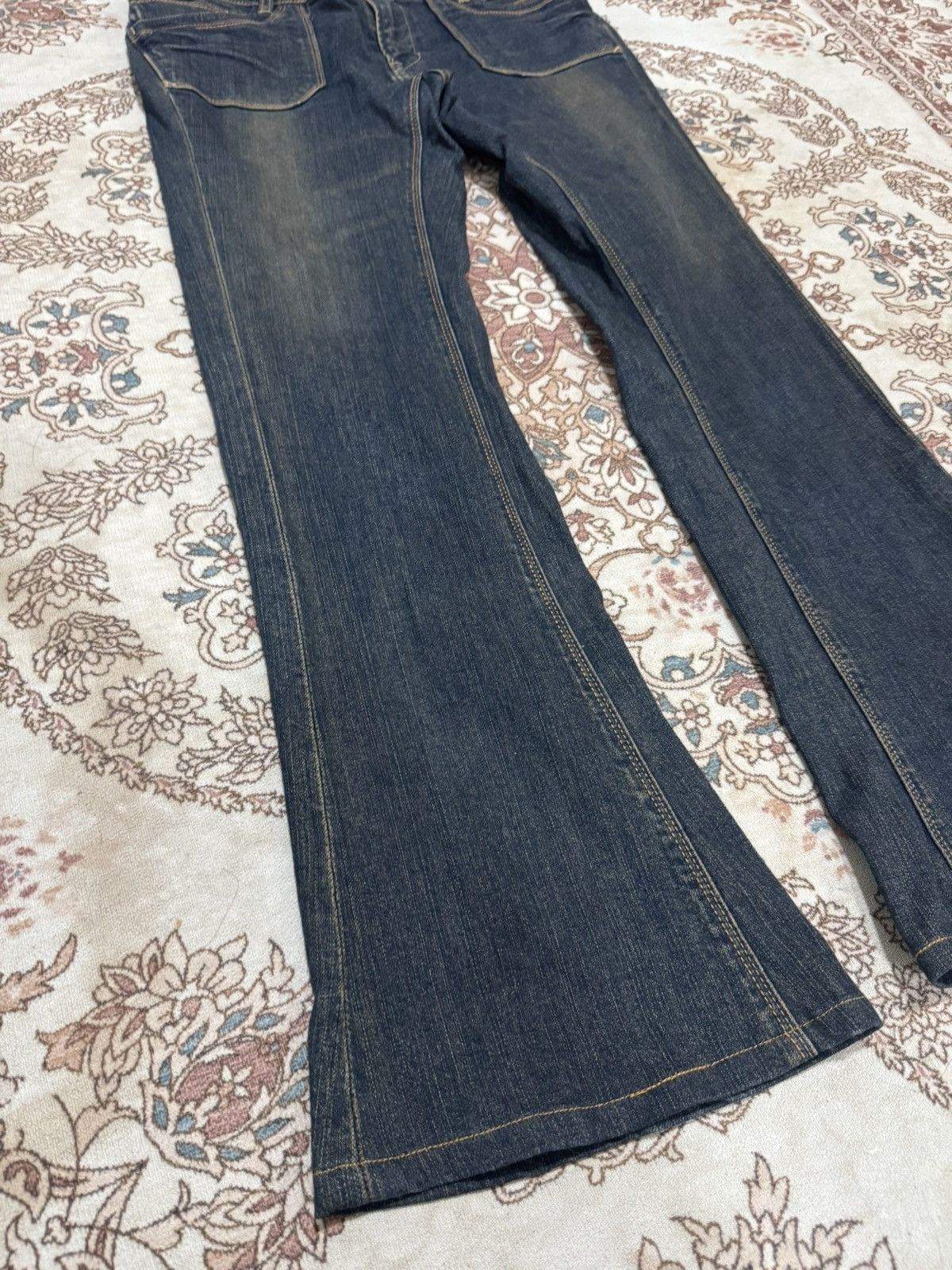 Japanese Brand Vintage Georgia Love Flare Bush Jeans Size US 32 / EU 48 - 2 Thumbnail