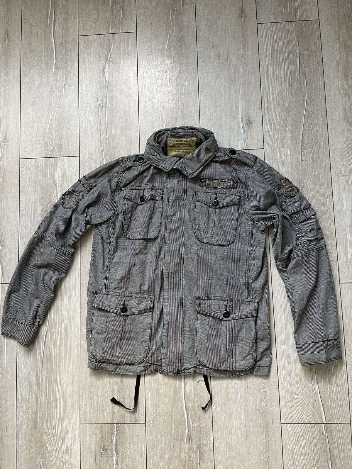 Alpha Industries × Vintage Vintage Alpha Industries Knoxville Military Jacket Size US M / EU 48-50 / 2 - 1 Thumbnail