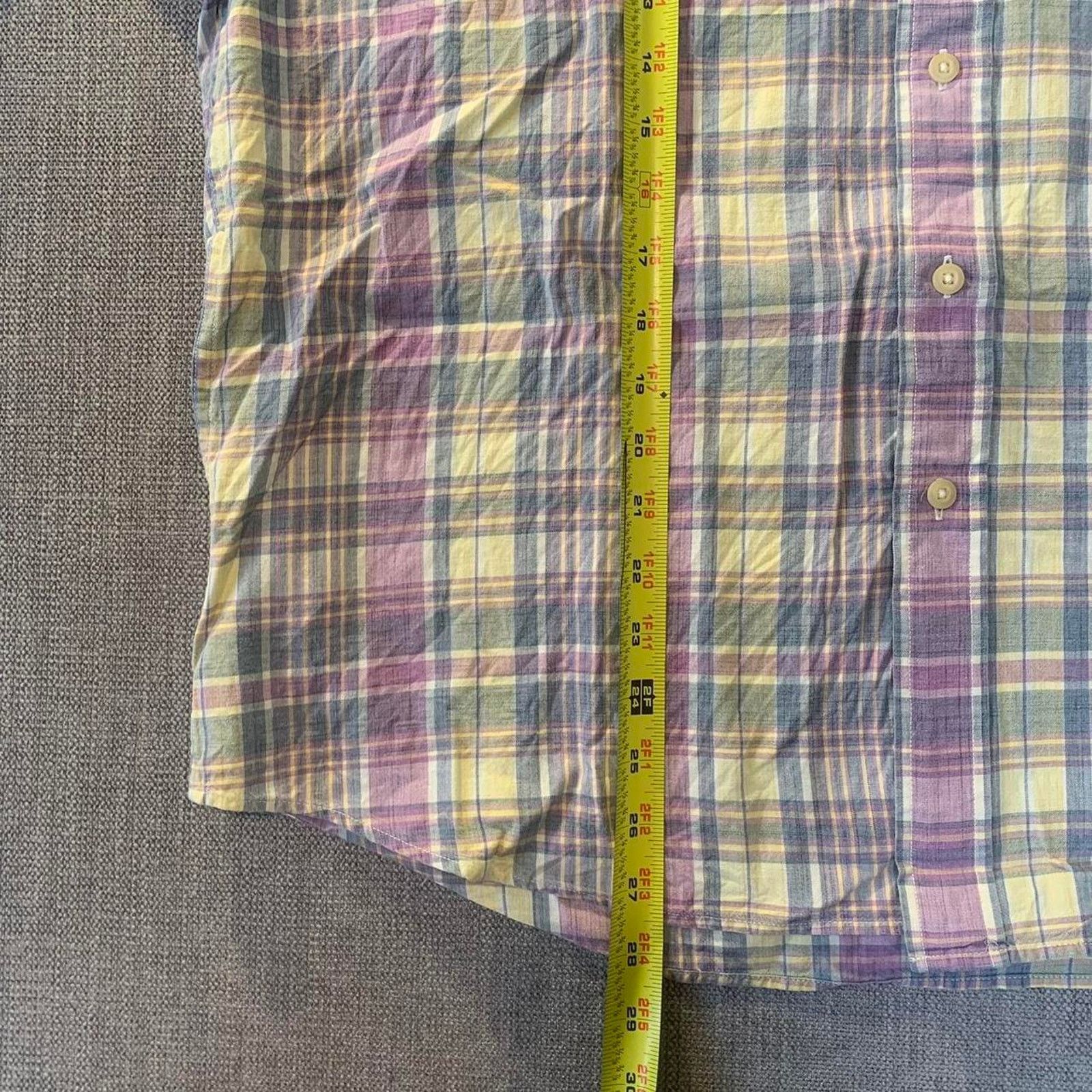 Pendleton Pendleton blue and purple plaid check button up shirt Size US XL / EU 56 / 4 - 7 Thumbnail