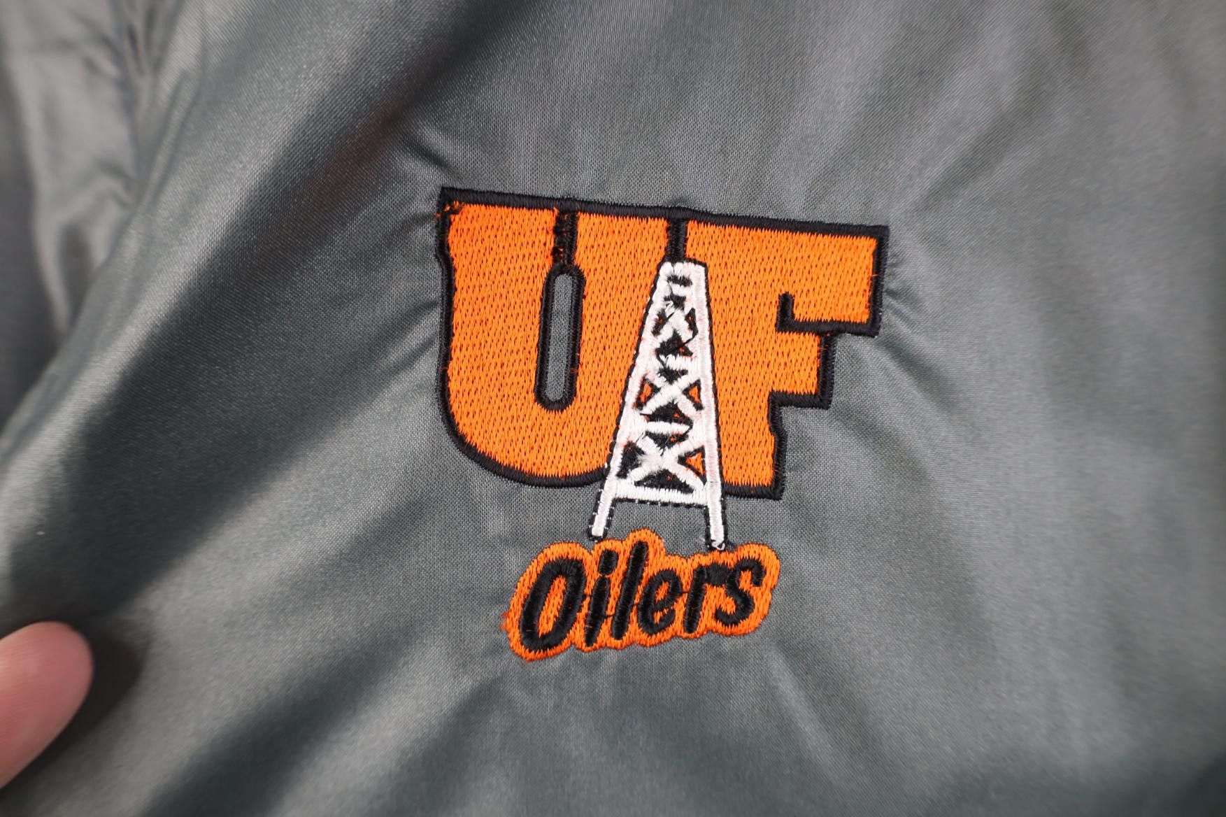 Vintage Vintage 80s University of Findlay Windbreaker Bomber Jacket Size US M / EU 48-50 / 2 - 4 Thumbnail