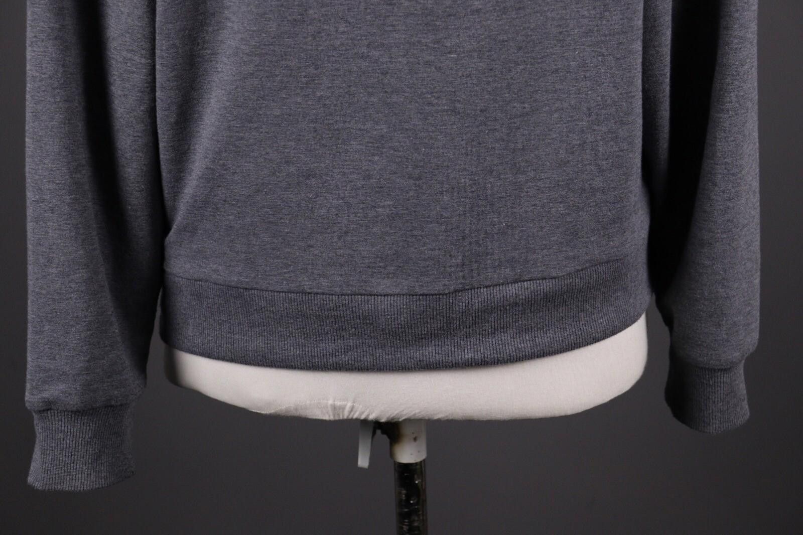Designer Kari Traa Gray Long Sleeve Cotton Sweater Size L Size L / US 10 / IT 46 - 10 Thumbnail