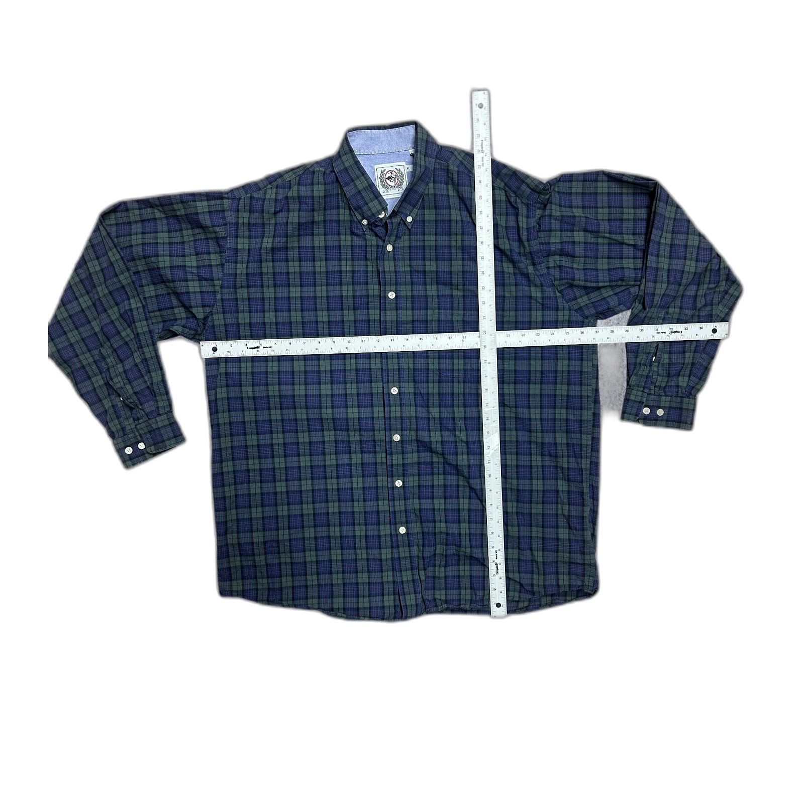 CINCH Cinch Western Wear Farm Work Plaid Button Down Long Sleeve S Size US XL / EU 56 / 4 - 3 Thumbnail