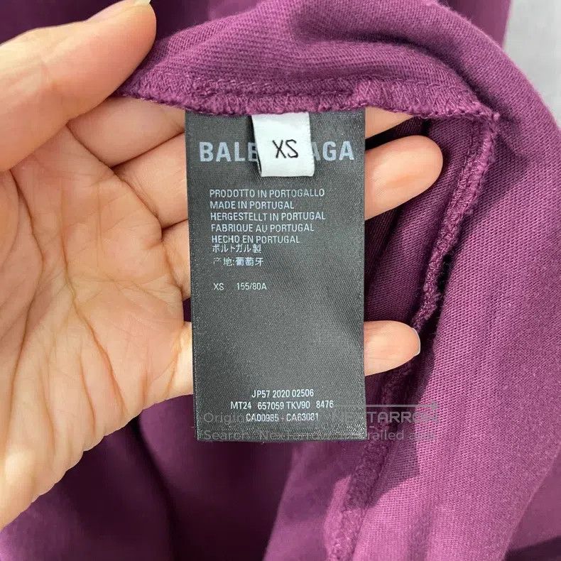 Balenciaga Balenciaga Fake Two-Piece Collar Short Sleeve Size US XS / EU 42 / 0 - 4 Thumbnail