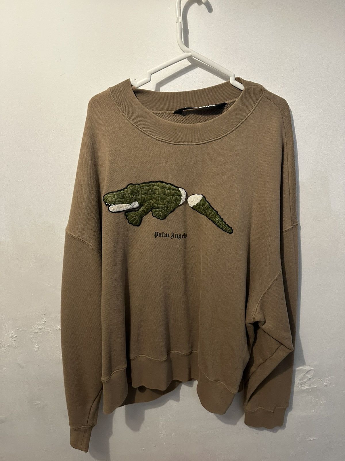 Palm Angels Pa crocodile crewneck Size US XL / EU 56 / 4 - 1 Thumbnail