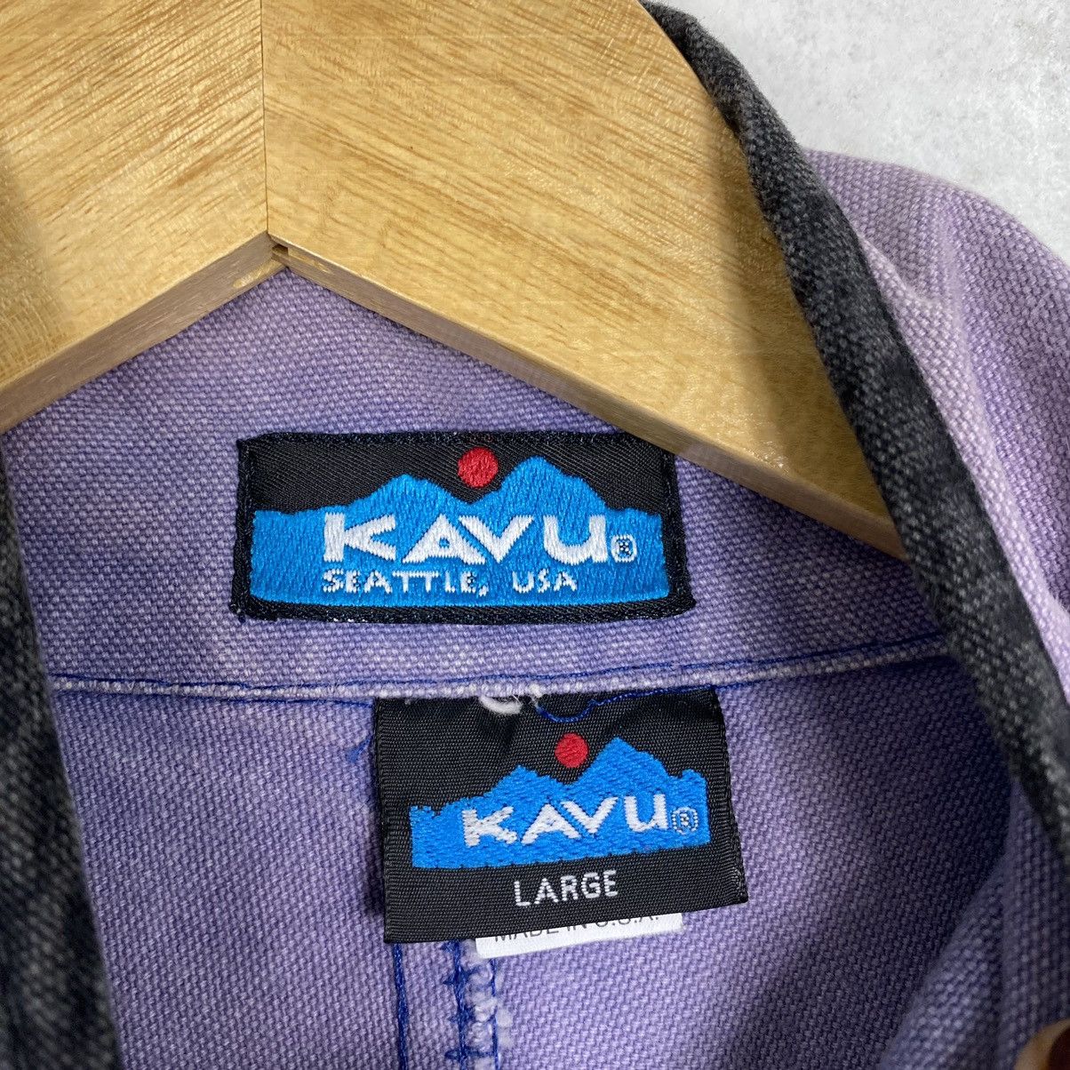 KAVU Kavu half zipper duck canvas jacket Size US L / EU 52-54 / 3 - 9 Thumbnail