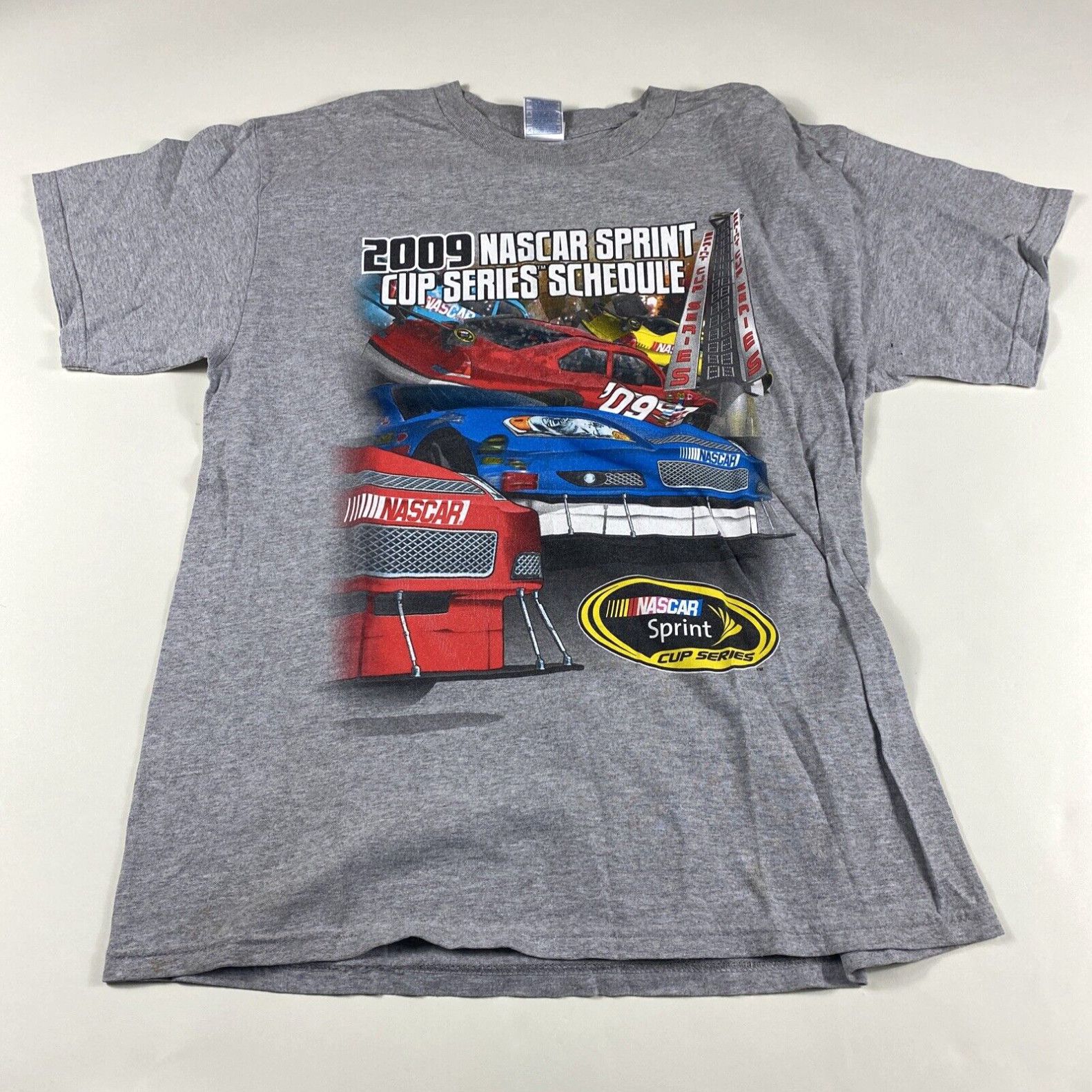NASCAR Vintage 2009 Nascar Shirt Sprint Cup Series schedule Grailed