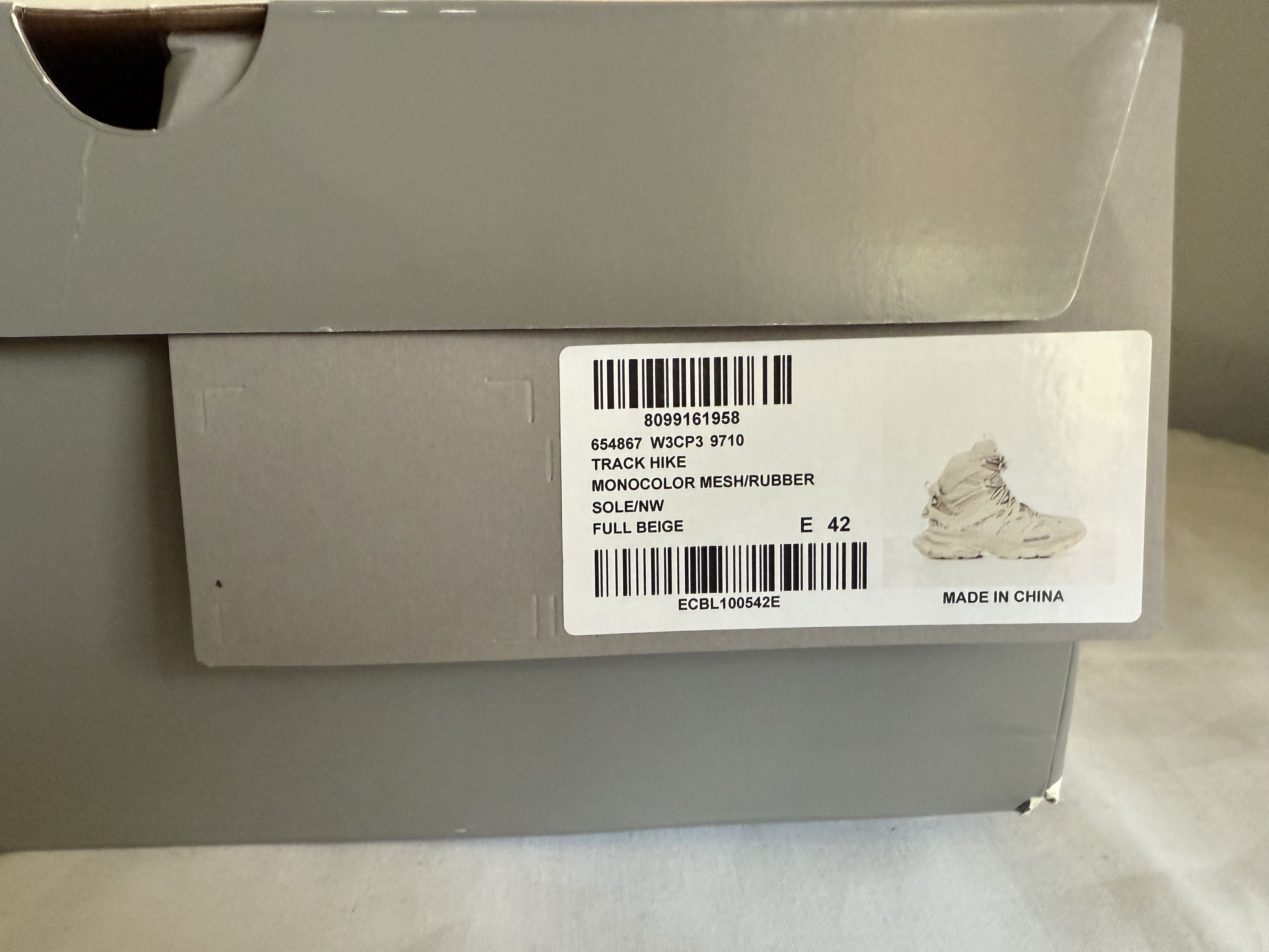 Balenciaga Track Hike Sneaker Faded Beige Size US 9 / EU 42 - 21 Thumbnail