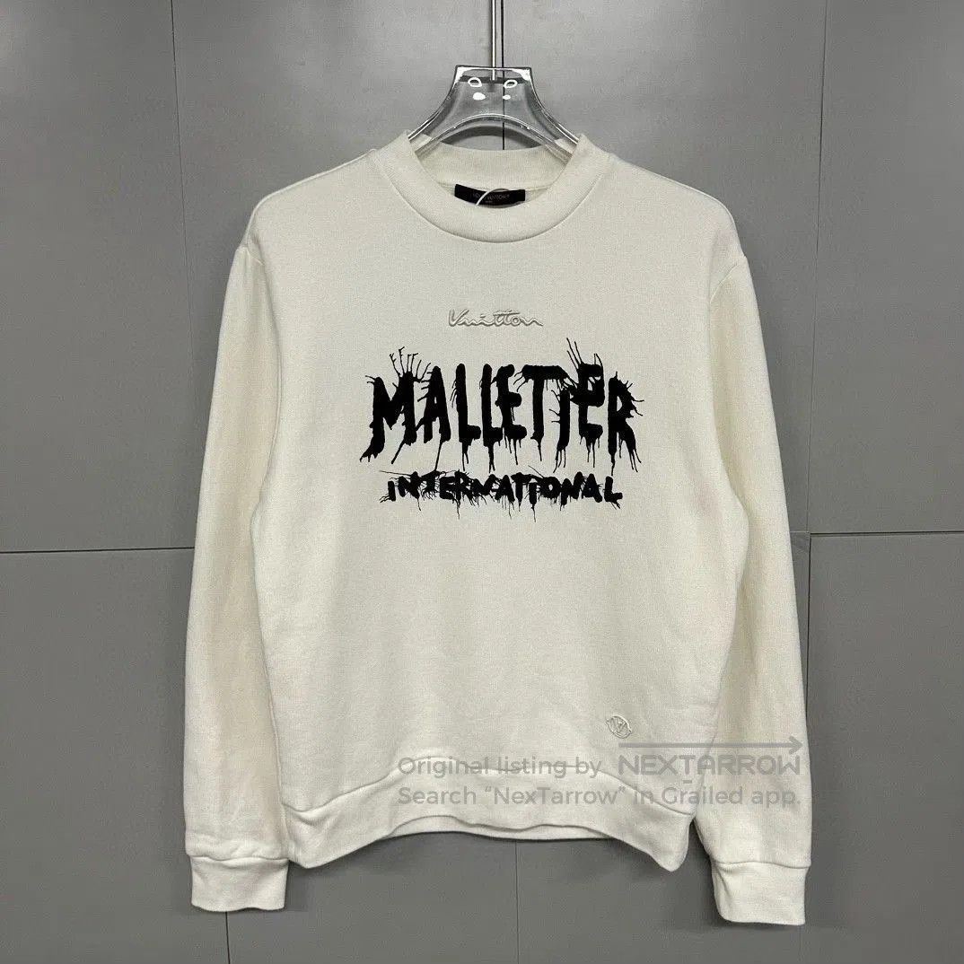 Louis Vuitton louis vuitton ss24 graffiti sweatshirt for men. Size US XL / EU 56 / 4 - 1 Thumbnail