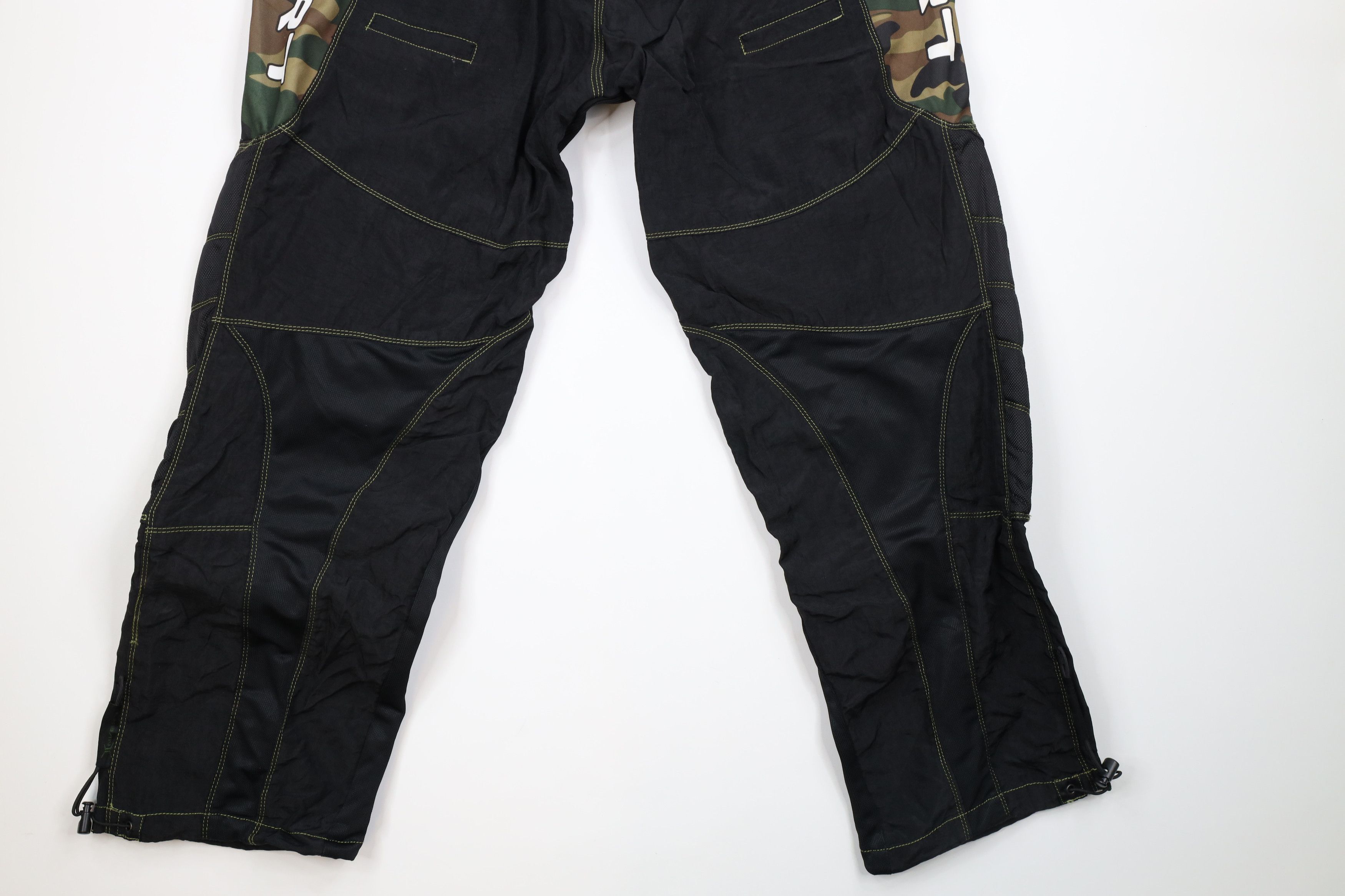 Vintage Vintage Streetwear Wide Leg Camouflage Motocross Pants Size US 32 / EU 48 - 10 Thumbnail