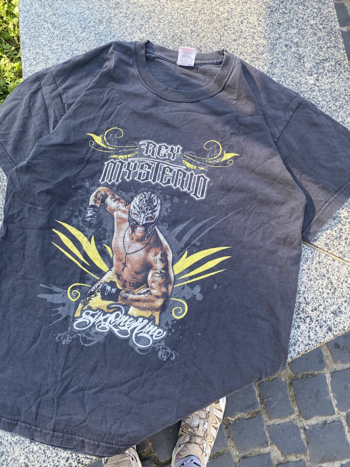 WWE Vintage Rey Misterio 2000 t-shirt Size US L / EU 52-54 / 3 - 3 Thumbnail