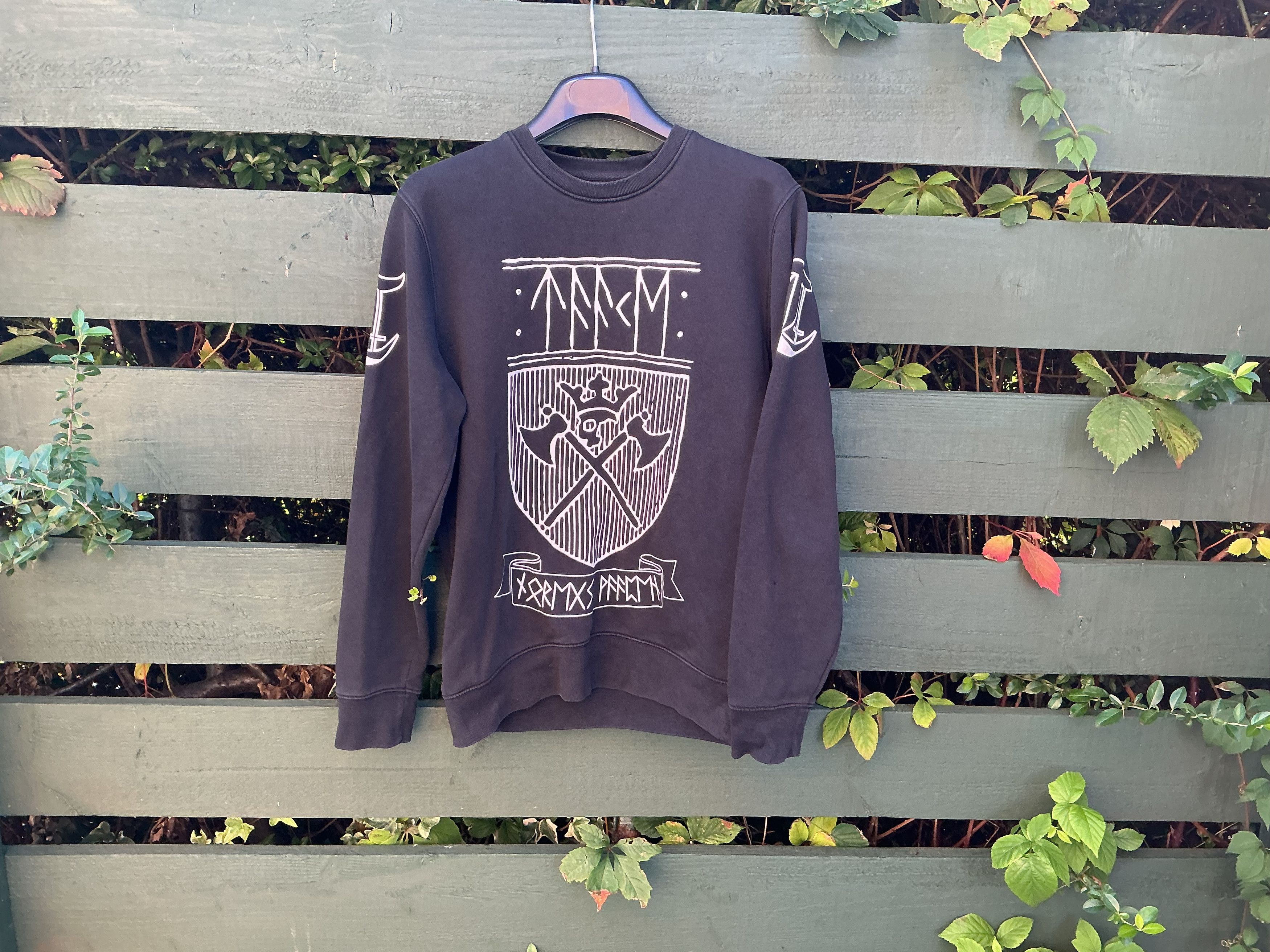 Vintage Taake Sweatshirt Norwegian Black Metal Darkthrone Mayhem Size US M / EU 48-50 / 2 - 2 Thumbnail