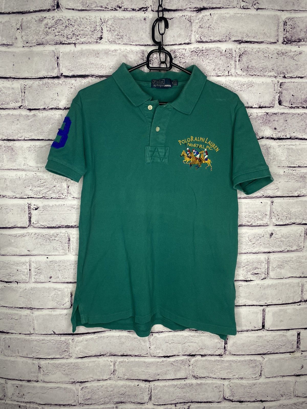 Polo Ralph Lauren MENS Vintage Polos Polo Ralph Lauren RRL #3 Old money Size US M / EU 48-50 / 2 - 1 Thumbnail