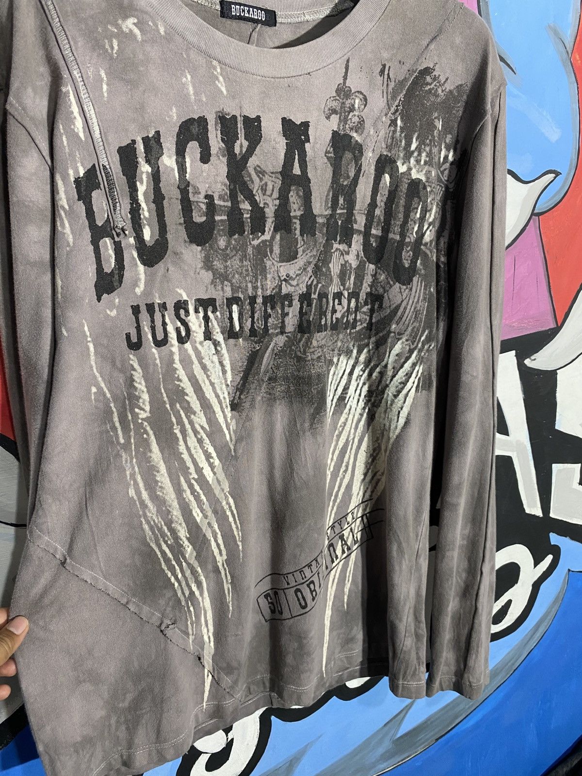 Japanese Brand Y2K longsleeve buckaroo Size US L / EU 52-54 / 3 - 3 Thumbnail