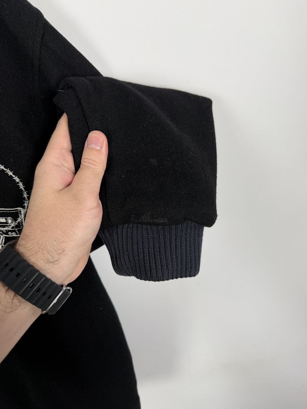 Adidas Adidas Originals Y2K Varsity Bomber Wool Jacket Snap Buttons Size US L / EU 52-54 / 3 - 18 Thumbnail