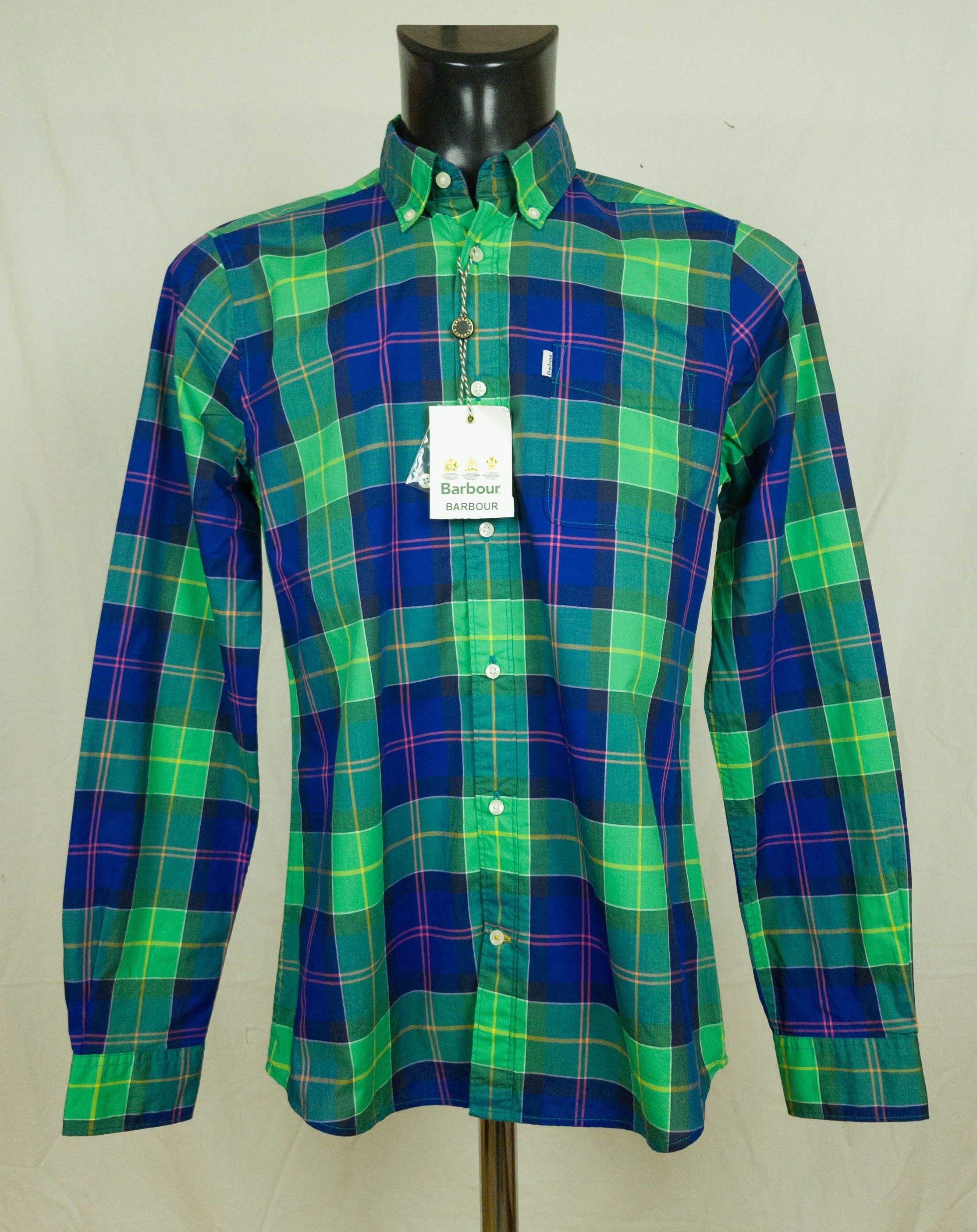 Barbour MENS BARBOUR SHIRT LONG SLEEVE COTTON SIZE S Size US S / EU 44-46 / 1 - 1 Thumbnail