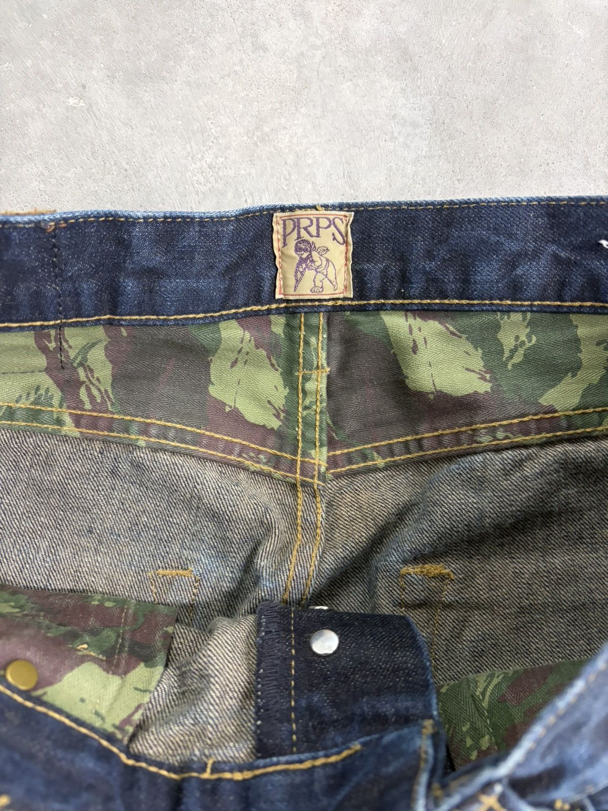 Prps Prps Japanese Dirt Washed Denim Jeans Size US 32 / EU 48 - 3 Thumbnail