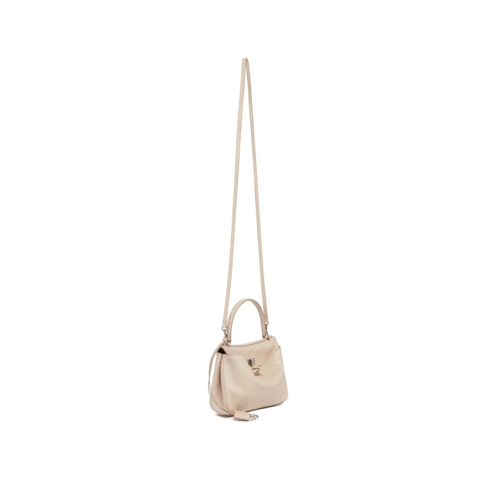 Balenciaga BALENCIAGA Rodeo Mini $2990 Almond Smooth Calfskin Handbag N Size ONE SIZE - 3 Thumbnail