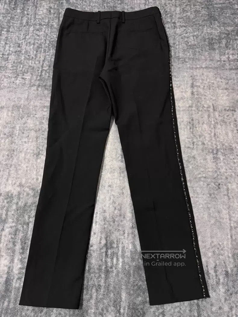 Saint Laurent Paris Saint Laurent Paris Lambswool side with sequin diamond stu Size US 28 / EU 44 - 2 Thumbnail
