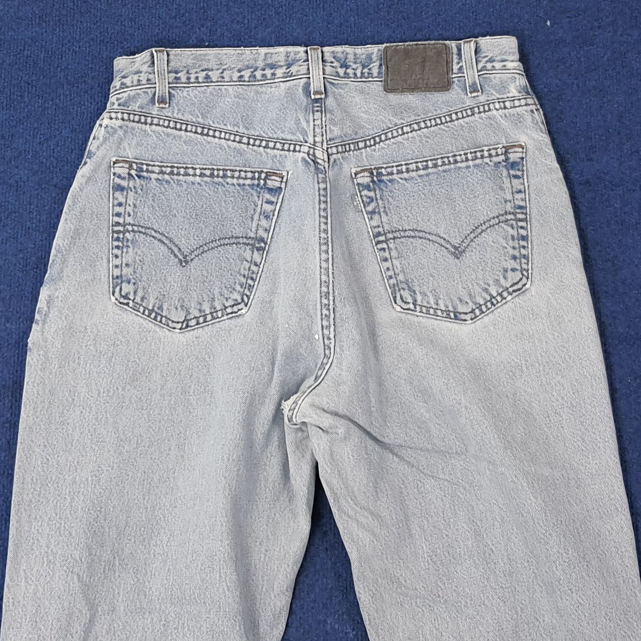 Levi's Vintage Levi's Silver Tab Straight Relaxed Fit Jeans C244N23 Size US 33 - 4 Thumbnail