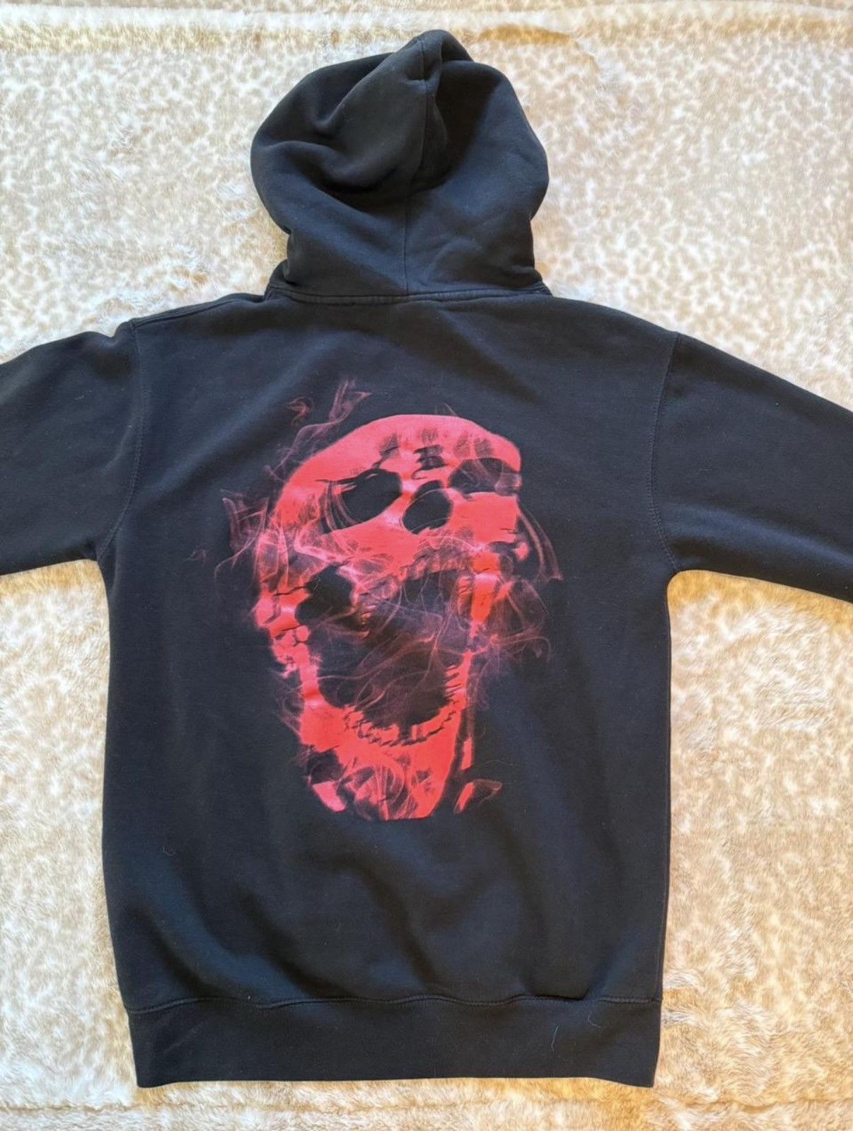 Revenge Revenge Young Thug Smoke Skull Hoodie Black/Red Size US S / EU 44-46 / 1 - 2 Thumbnail
