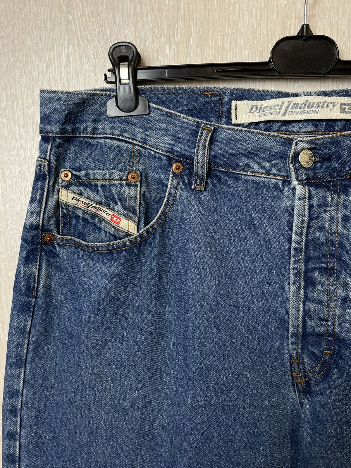 Diesel Diesel Vintage Blue Denim Jeans Men's 36 Made In Italy Y2k Size US 40 / EU 56 - 7 Thumbnail