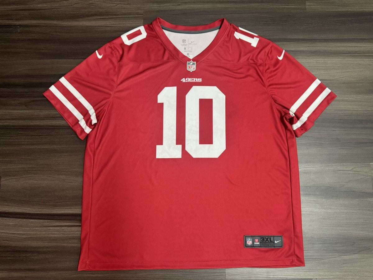 Nike 3XL Nike Dri-Fit San Francisco 49ers Jimmy Garoppolo Jersey Size US XXL / EU 58 / 5 - 1 Thumbnail