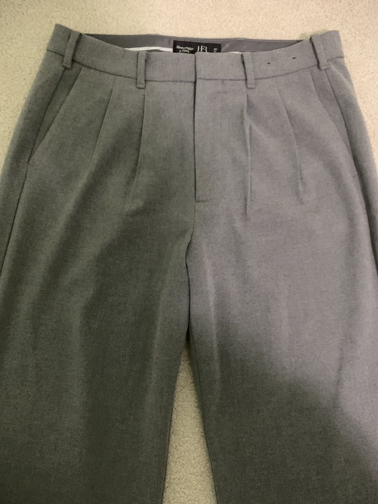 Other Nicole Benefield Abercrombie Wide Leg Pleated Trousers Size US 32 / EU 48 - 2 Thumbnail