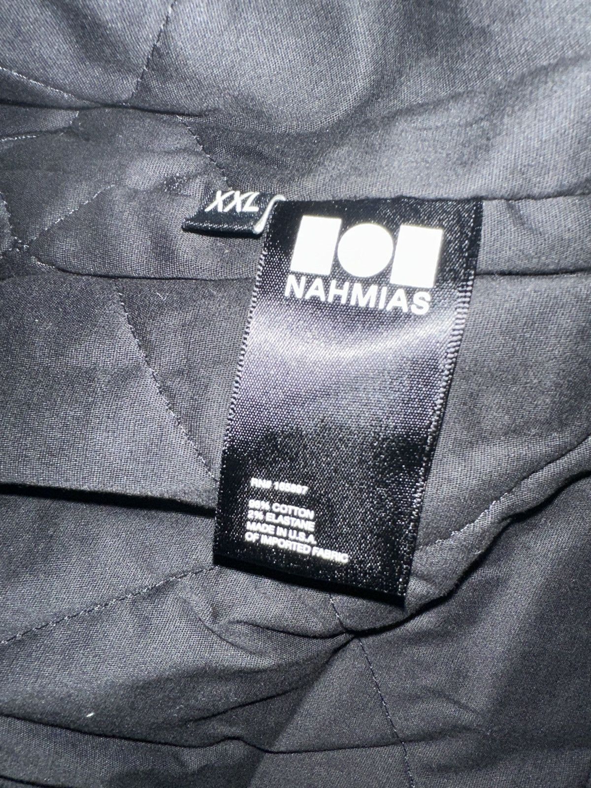 Nahmias Nahmias black denim carpenter jacket Size US XXL / EU 58 / 5 - 5 Thumbnail