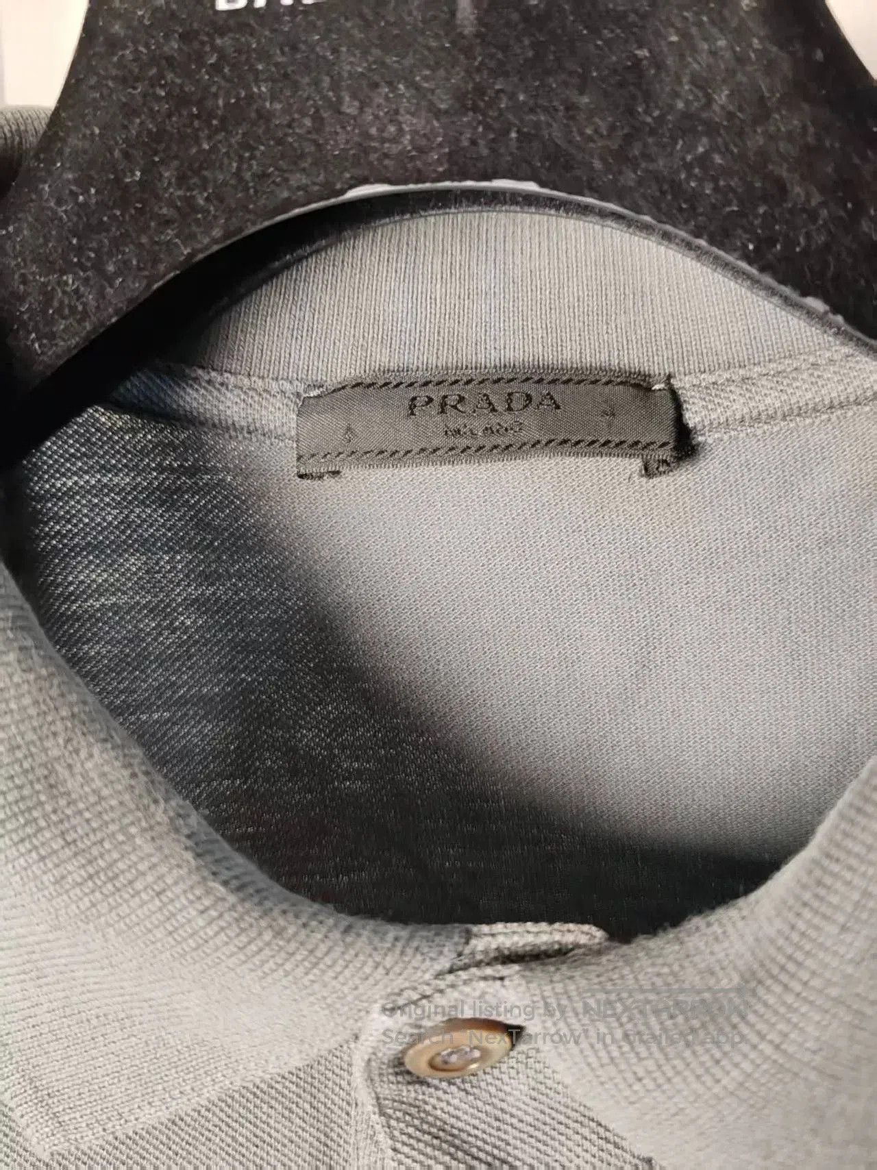 Prada Authentic Prada Triangle Logo Short Sleeve Shirt. Size US M / EU 48-50 / 2 - 3 Thumbnail