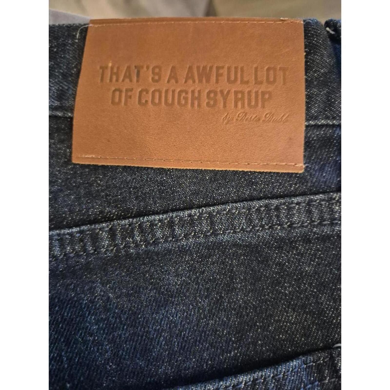 Other Awful Lot of Cough Syrup Denim Jeans Size 36 x 32 Size US 36 / EU 52 - 3 Thumbnail