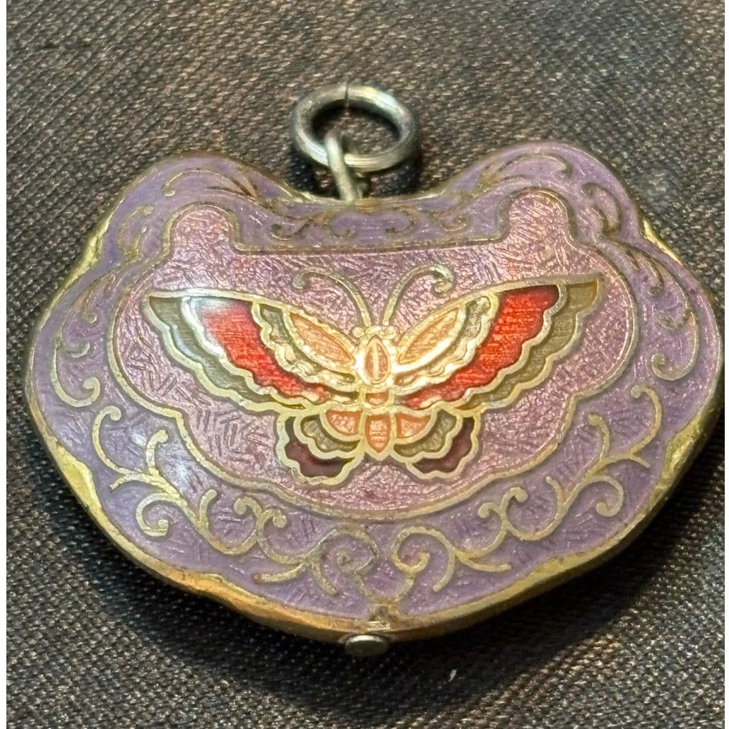 Other Vintage Cloisonne Butterfly Pendant / Pendant Pendant Only Size ONE SIZE - 1 Thumbnail