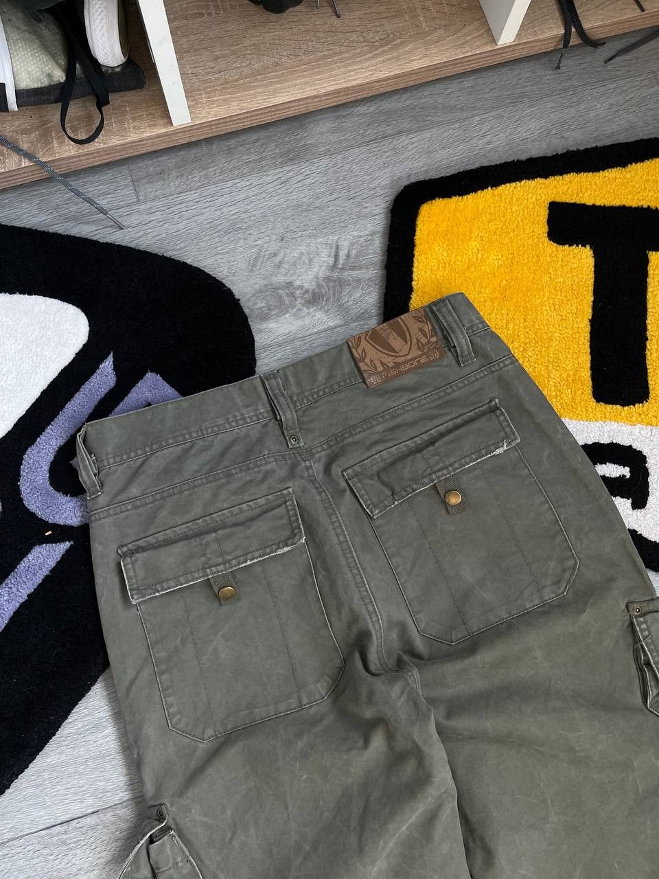 Japanese Brand × Streetwear × Vintage vintage rare cargo japanese brand cargo pants Size US 34 / EU 50 - 10 Thumbnail