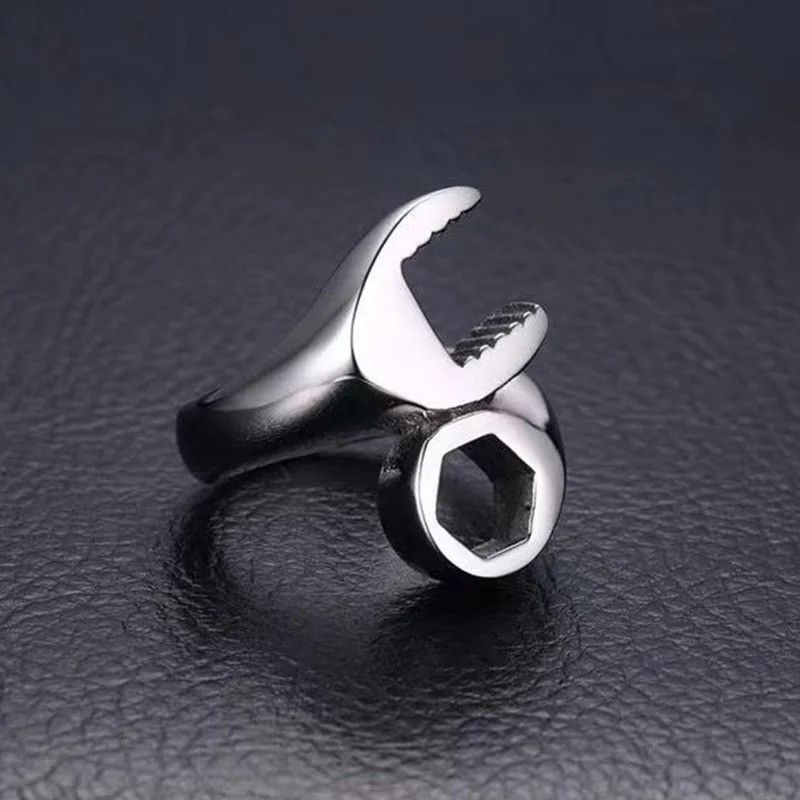 Vintage Retro Wrench Ring Size ONE SIZE - 5 Thumbnail
