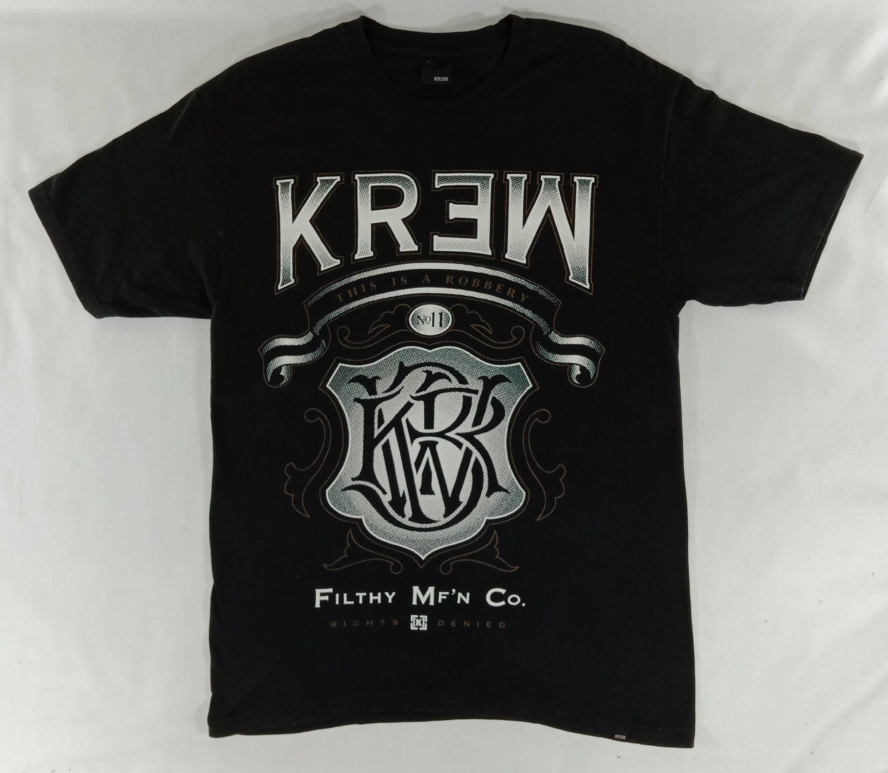 KREW Vintage KREW Short Sleeve Big Logo T Shirt Size US L / EU 52-54 / 3 - 1 Thumbnail