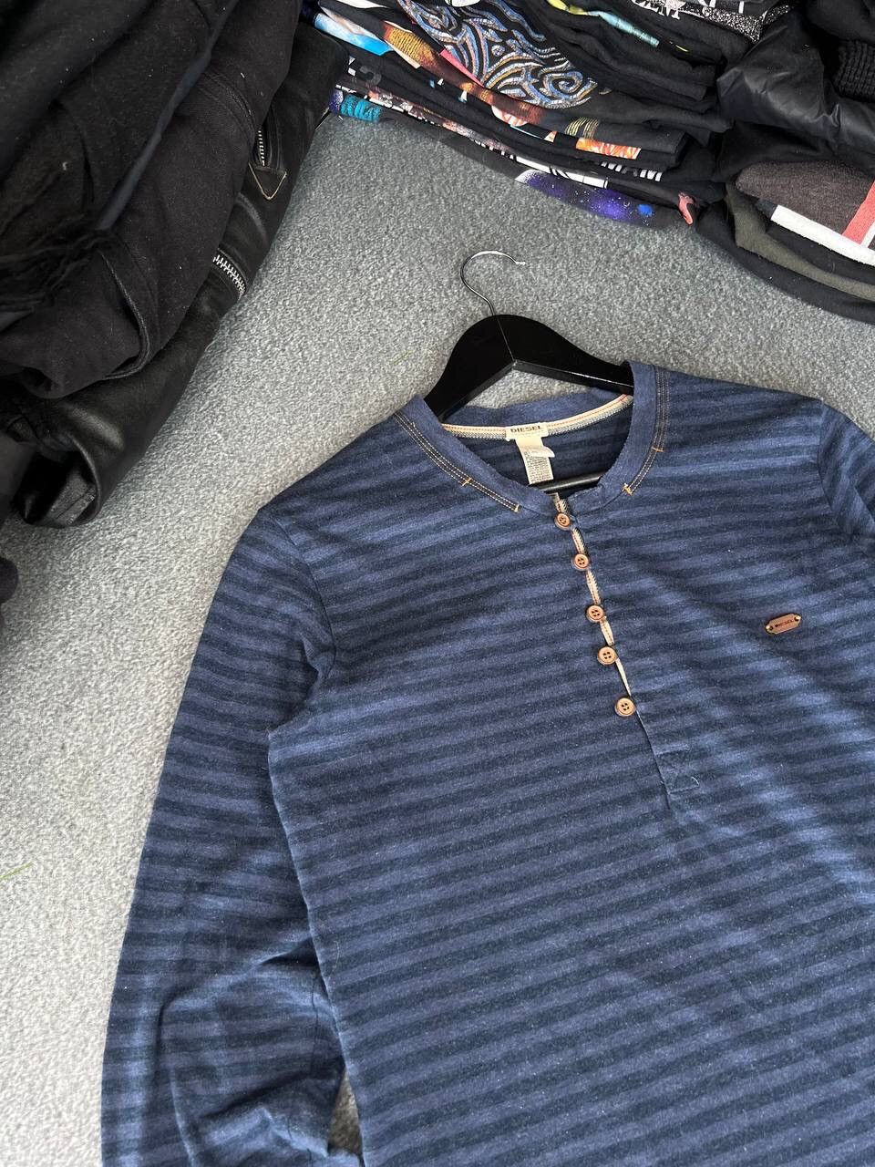 Diesel 2000s Aesthetic Diesel Casual Long Sleeve Top Size S / US 4 / IT 40 - 2 Thumbnail