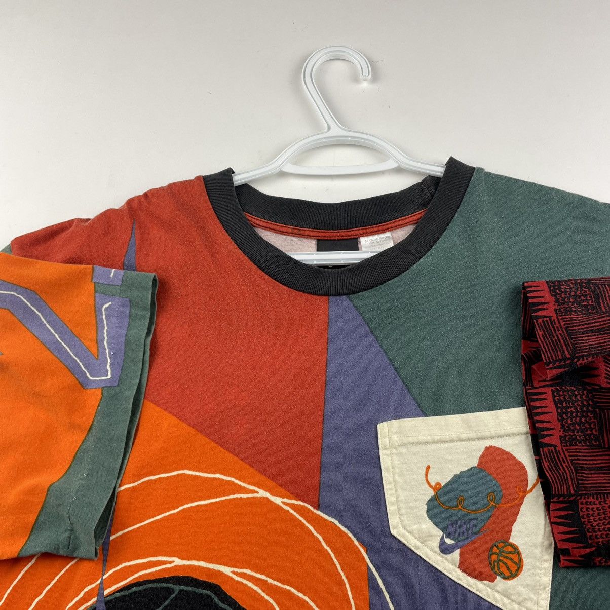 Jordan Brand × Nike × Vintage Nike Hoop Heroes Michael Jordan T-SHIRT AOP Rare Vintage AOP Size US L / EU 52-54 / 3 - 4 Thumbnail