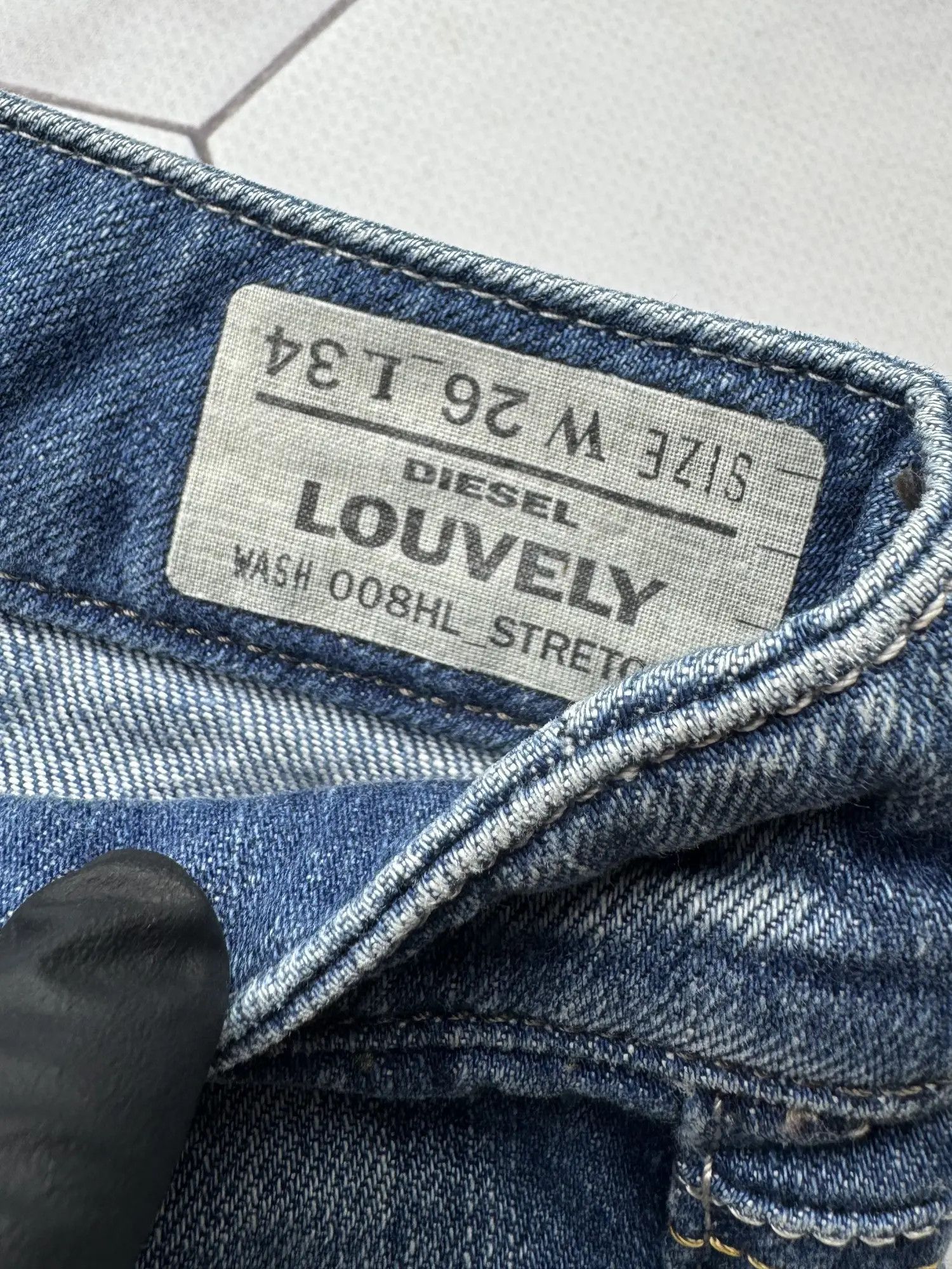 Diesel Diesel Vintage Jeans (B129) Size 26" / US 2 / IT 38 - 5 Thumbnail