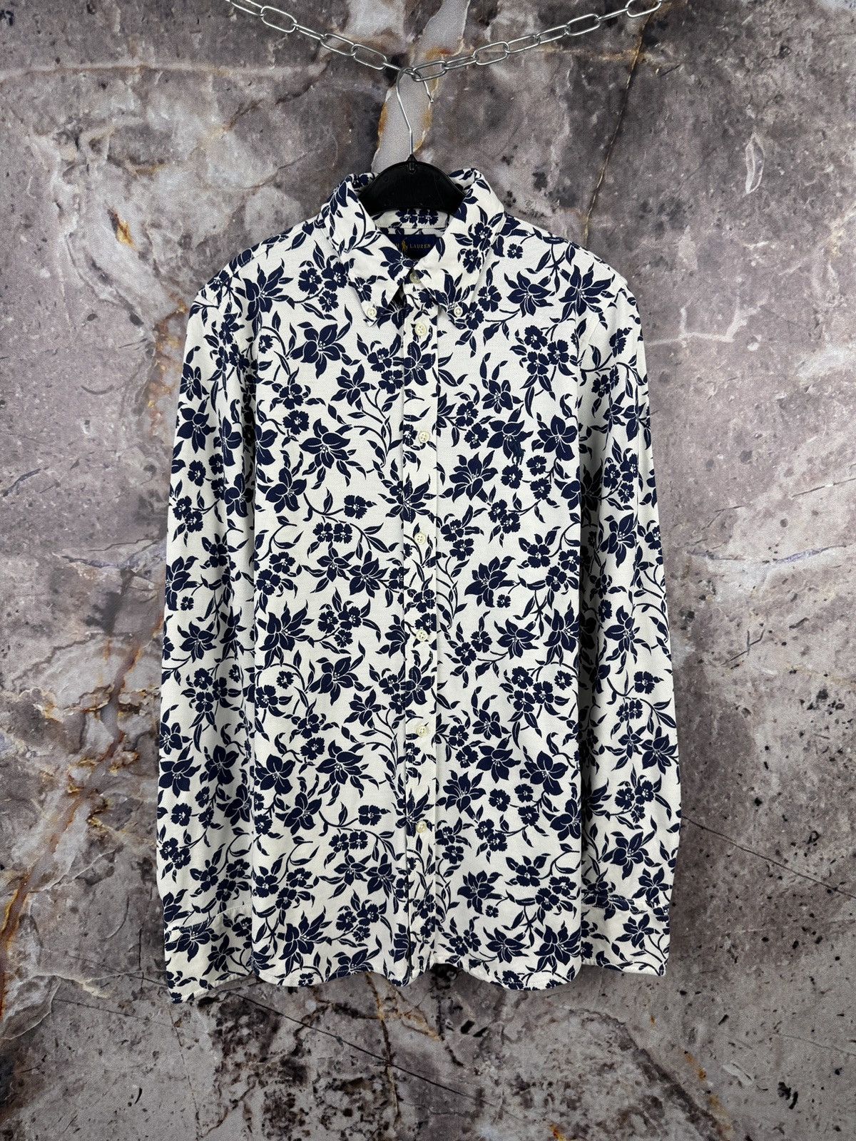 Polo Ralph Lauren Polo Ralph Lauren Floral Button Up Shirt Long Sleeve Size M / US 6-8 / IT 42-44 - 1 Thumbnail