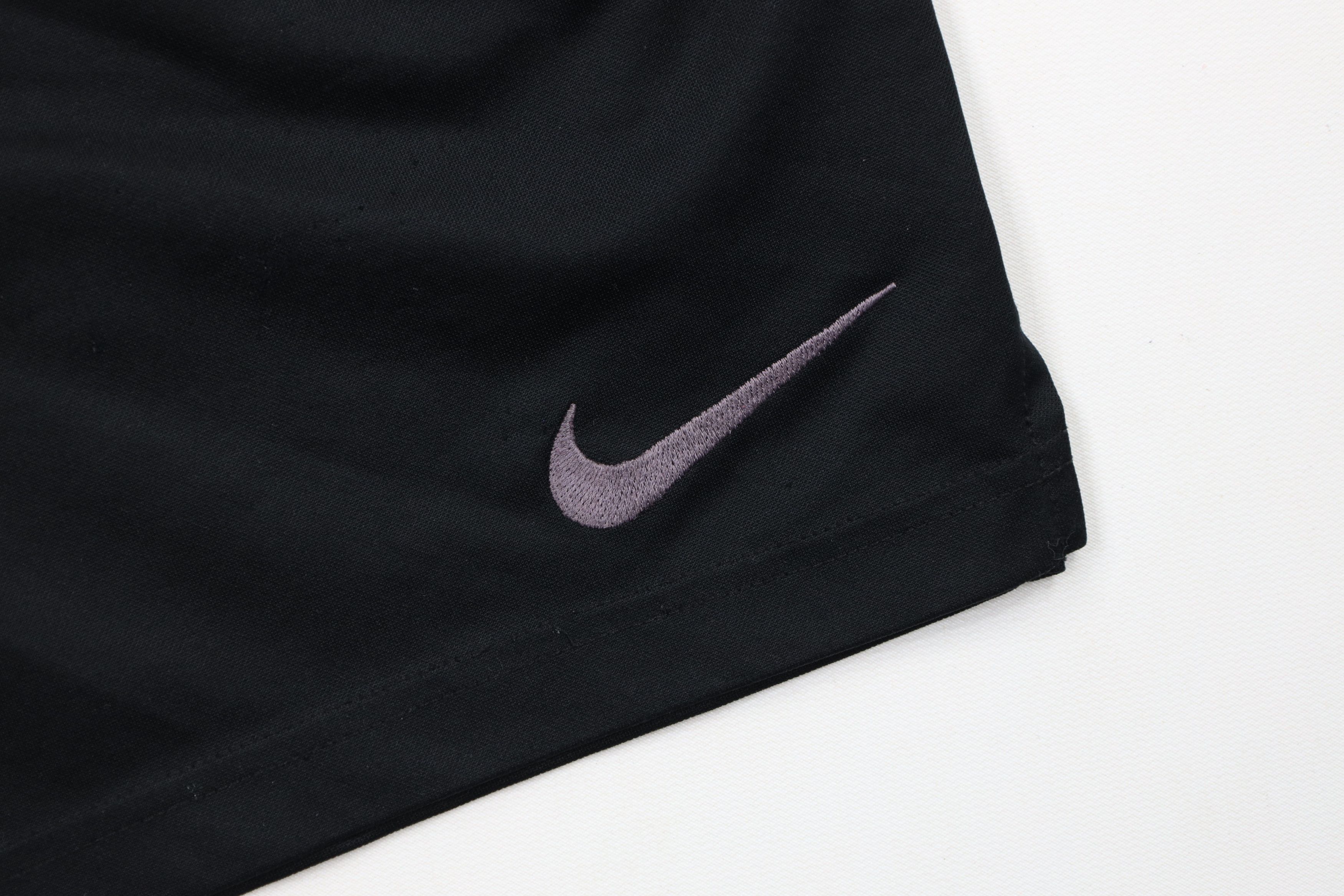 Nike × Vintage Vintage Y2K Nike Above Knee Knit Shorts Black Polyester Size US 34 / EU 50 - 5 Thumbnail