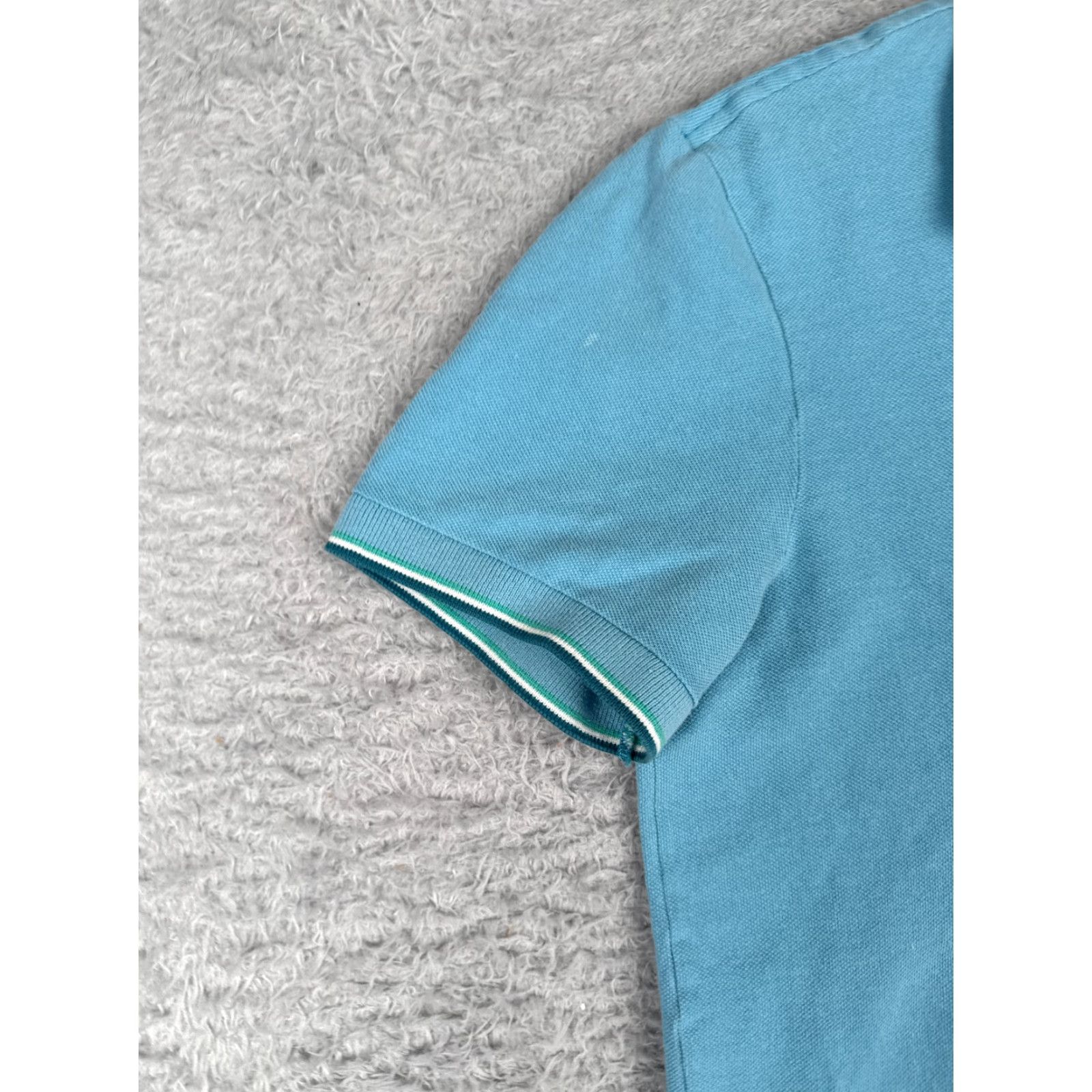 Lacoste Lacoste Polo Shirt Men 3 Blue Short Sleeve 100% Cotton Knit Activewear Sport Size US S / EU 44-46 / 1 - 3 Thumbnail