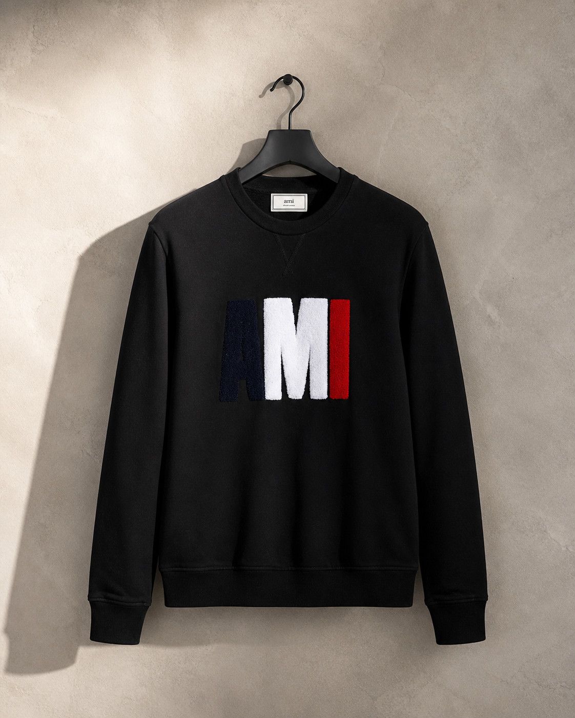 AMI AMI Sweatshirt Big Logo Black Size L Size US L / EU 52-54 / 3 - 1 Thumbnail