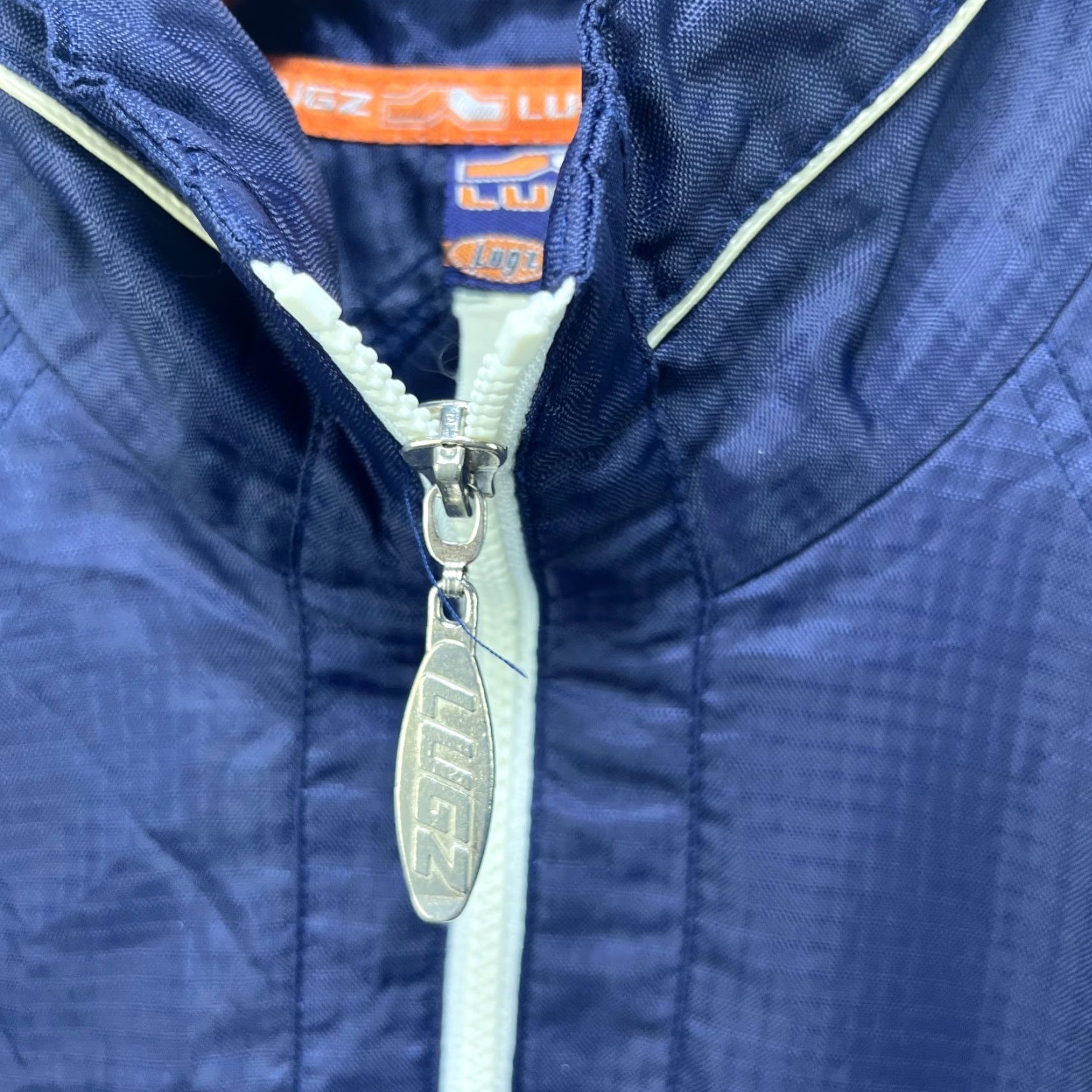 Polo Ralph Lauren VINTAGE Lugz Baggy Windbreaker Jacket M Blue Polo Ralph Lauren Vest Puffer Jacket Men Boy? Size US M / EU 48-50 / 2 - 5 Thumbnail