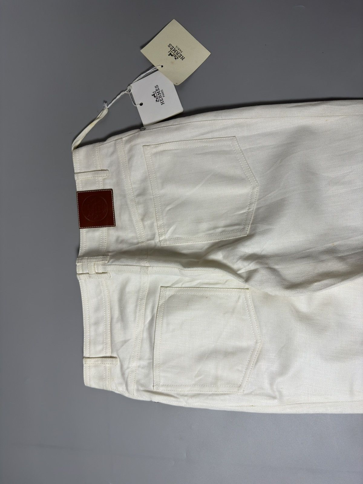 Hermes HERMES / MAISON MARGIELA ERA - CALFSKIN JEANS Size 24" / US 00 / IT 34 - 15 Thumbnail