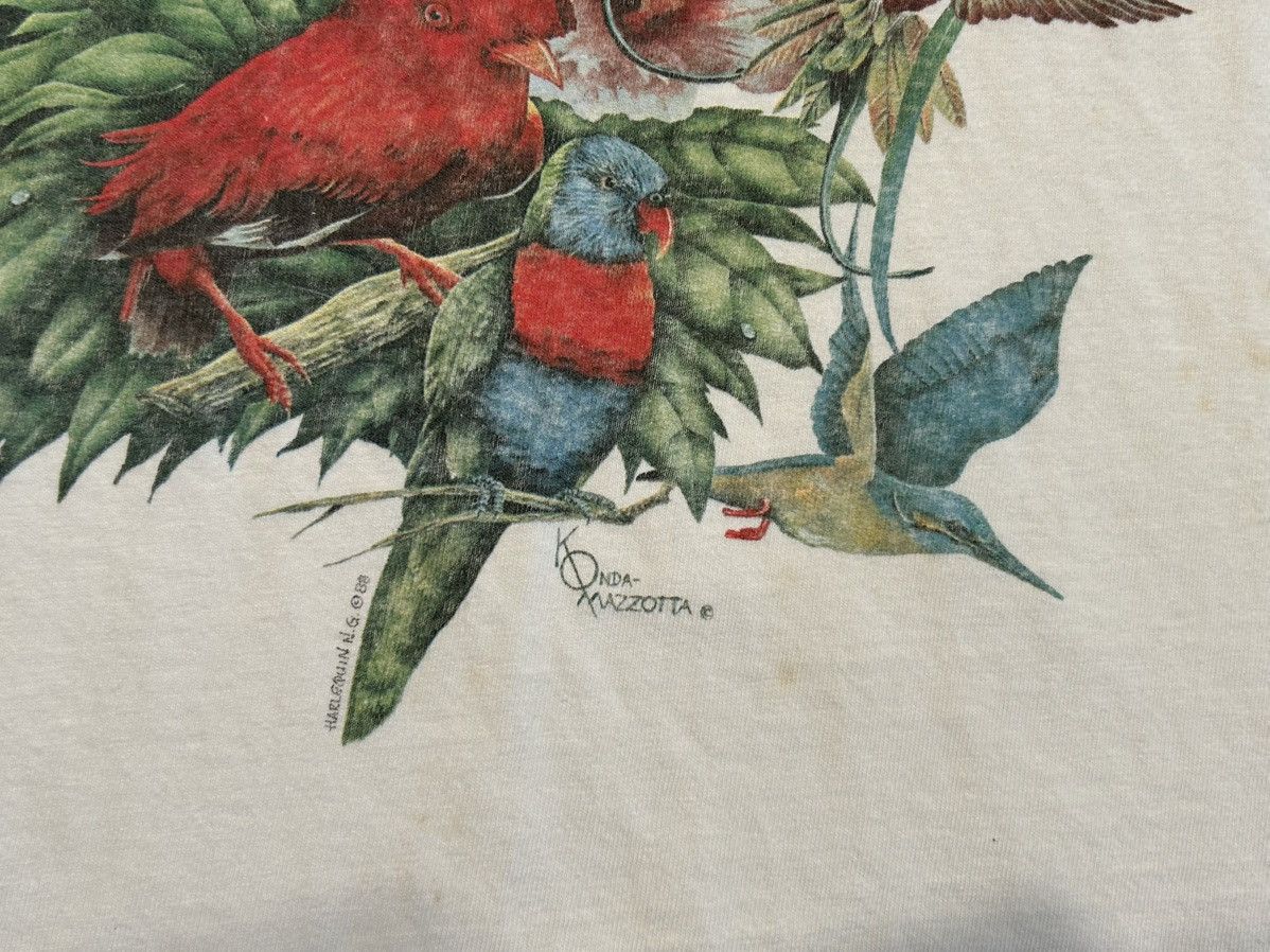 Hanes *Rare* Vintage OKC Botanical Gardens Birds T-Shirt Size US XL / EU 56 / 4 - 4 Thumbnail