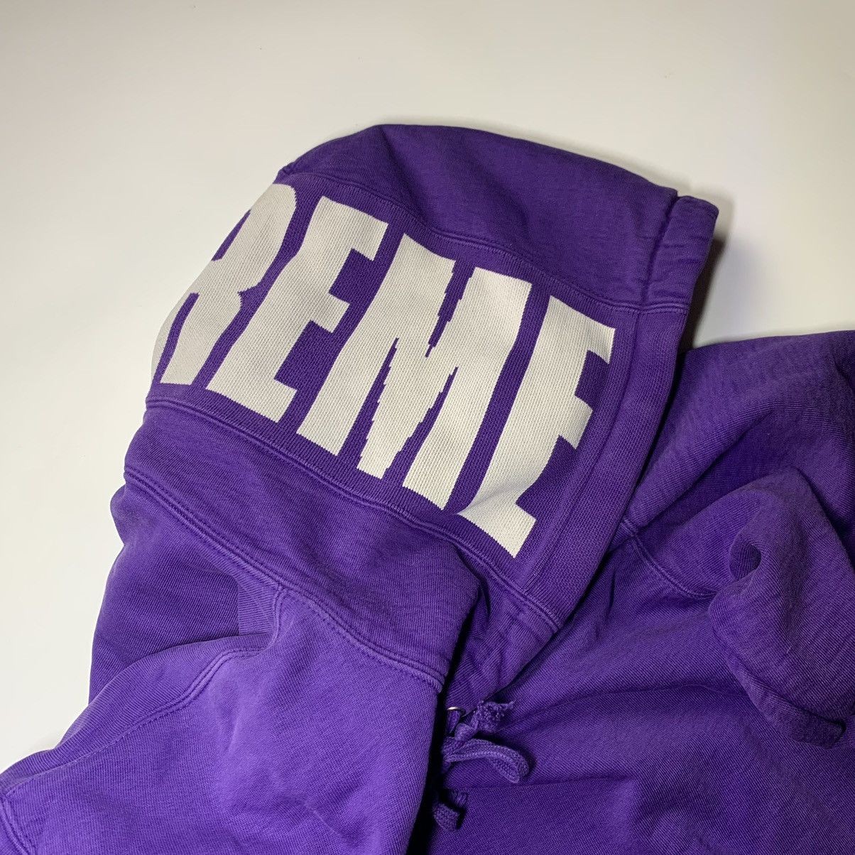 Other Hoodie Supreme Hood Logo Oversized Boxy Fit Purple Size US L / EU 52-54 / 3 - 6 Thumbnail