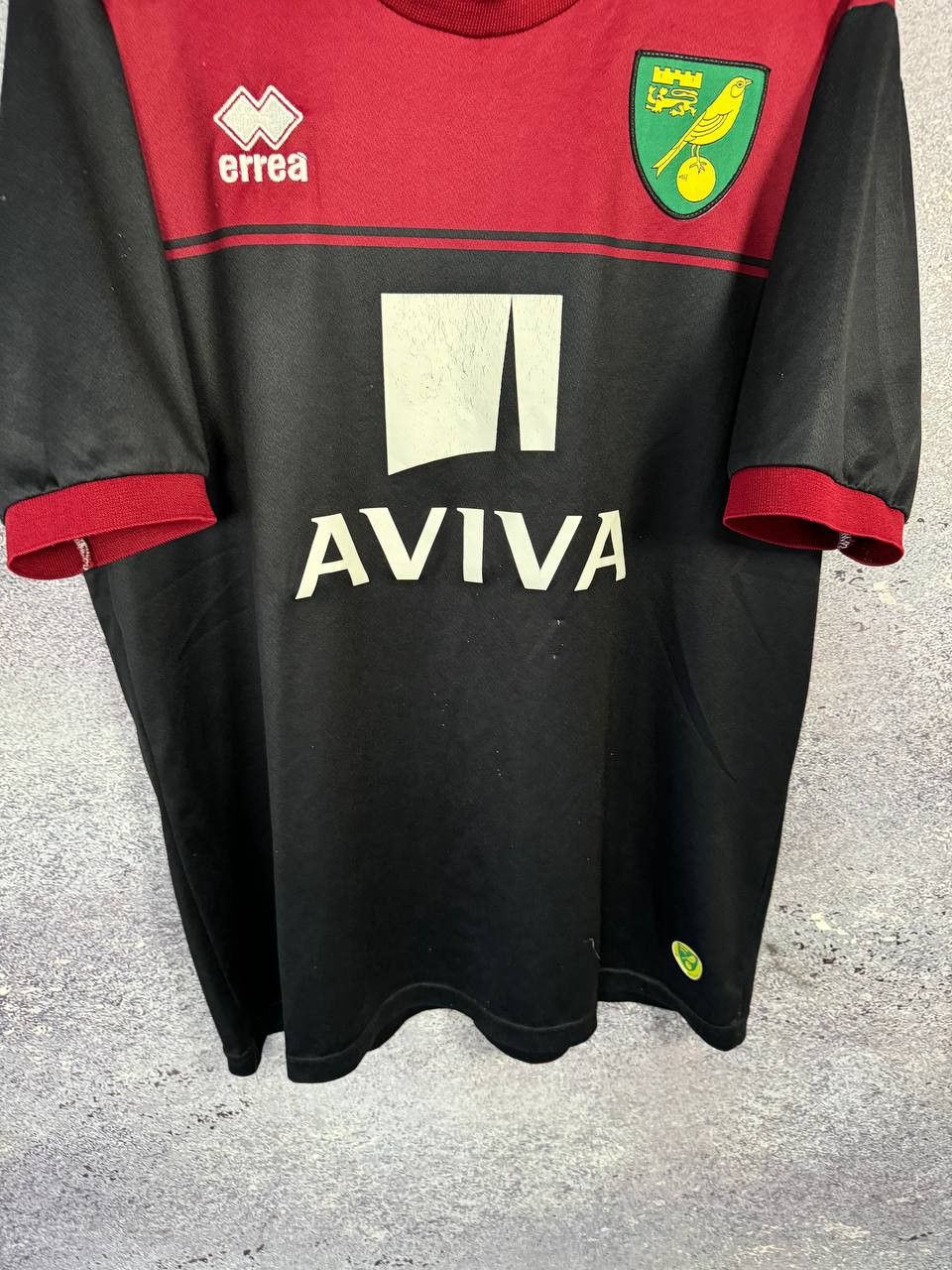 Errea × Vintage Vintage Norwich City 2014/15 Errea Soccer Jersey XL Size US XL / EU 56 / 4 - 5 Thumbnail